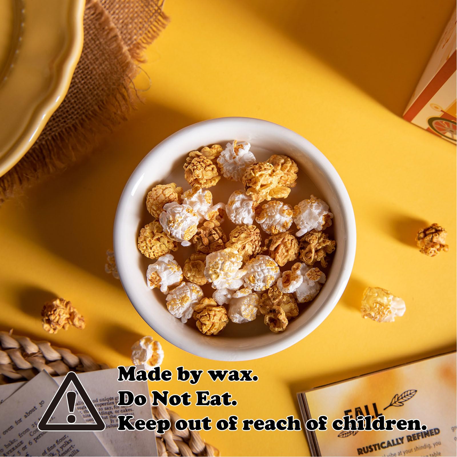 Popcorn Bowl Aromatherapy Scented Candle