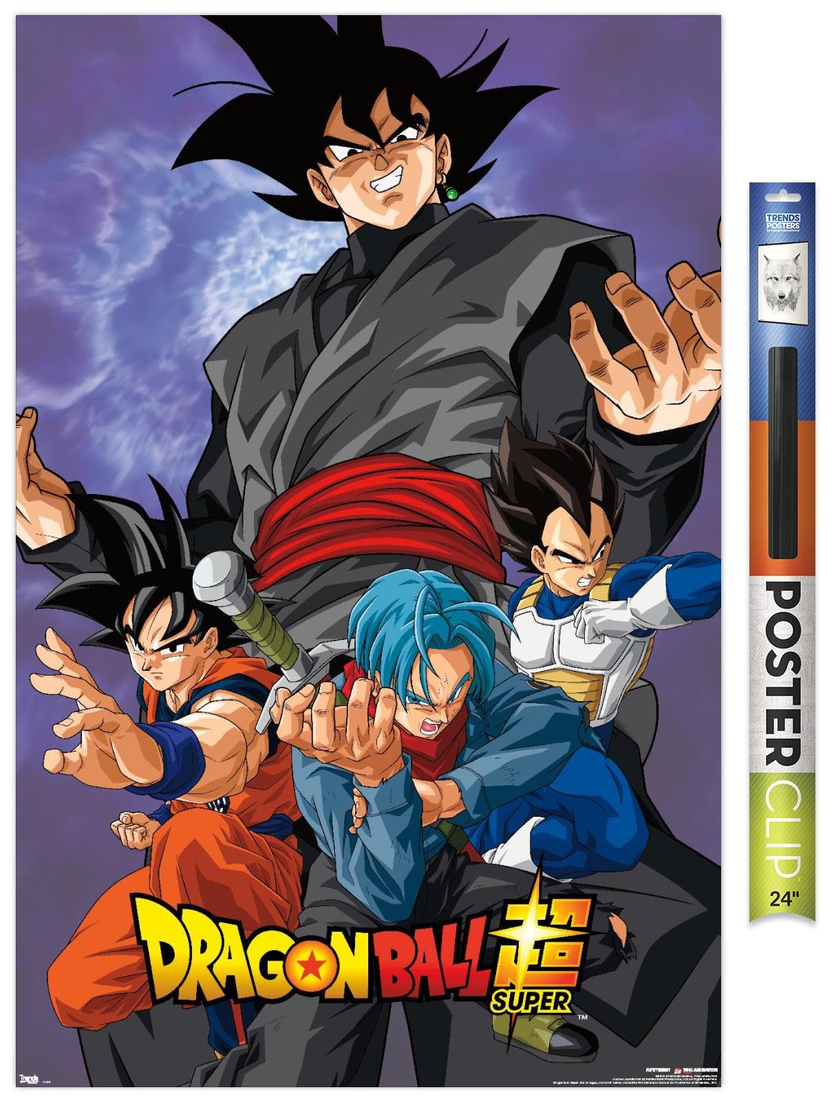 Trends International Dragon Ball: Super - Villain Wall Poster, 22.375'' X 34'', Premium Poster & Clip Bundle
