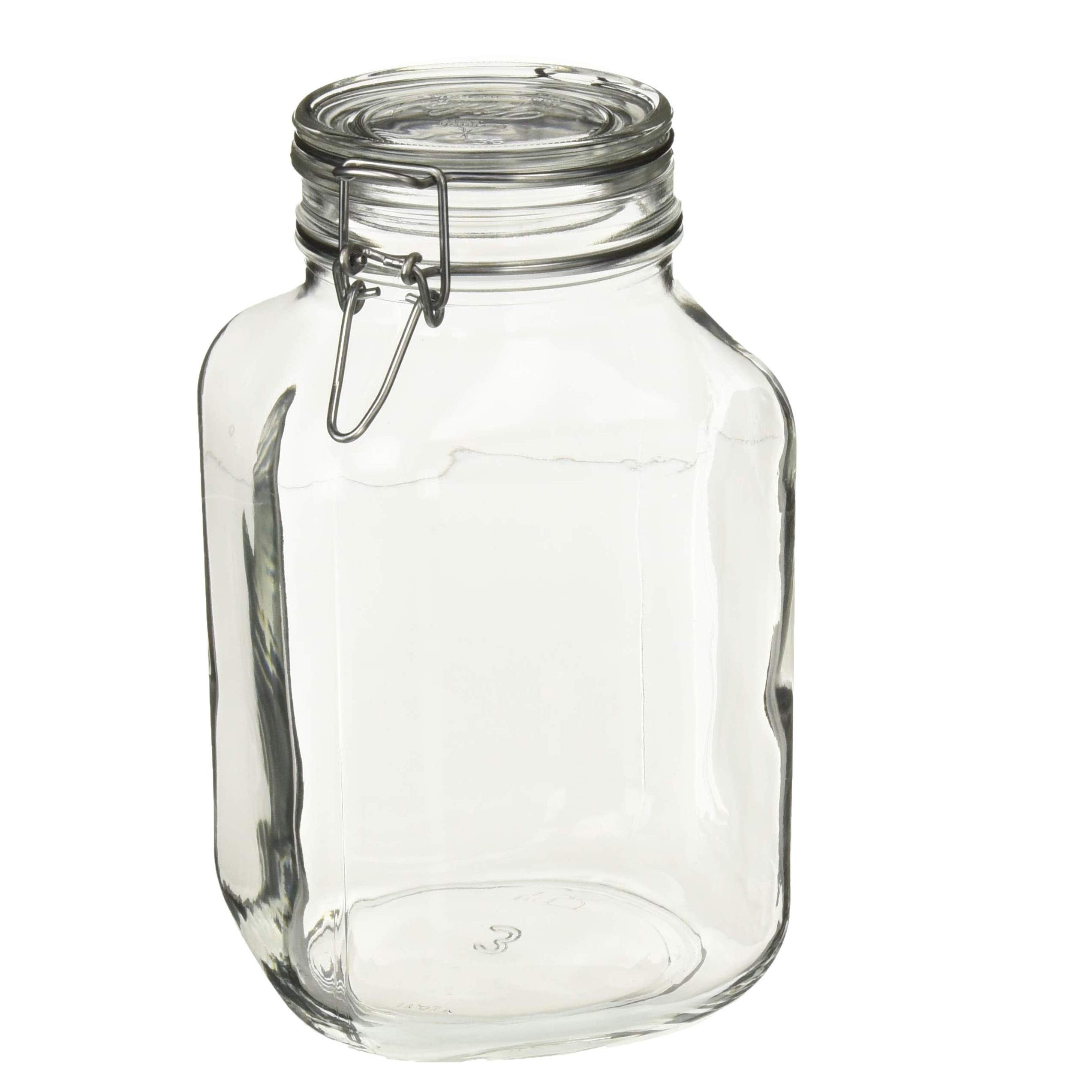 Bormioli Rocco Canning Jar, 3 Liter, Glass