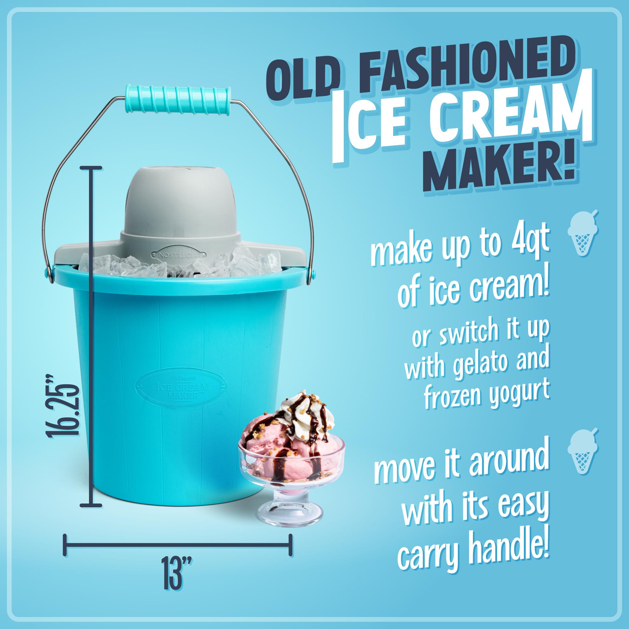 4-Qt. Ice Cream Maker