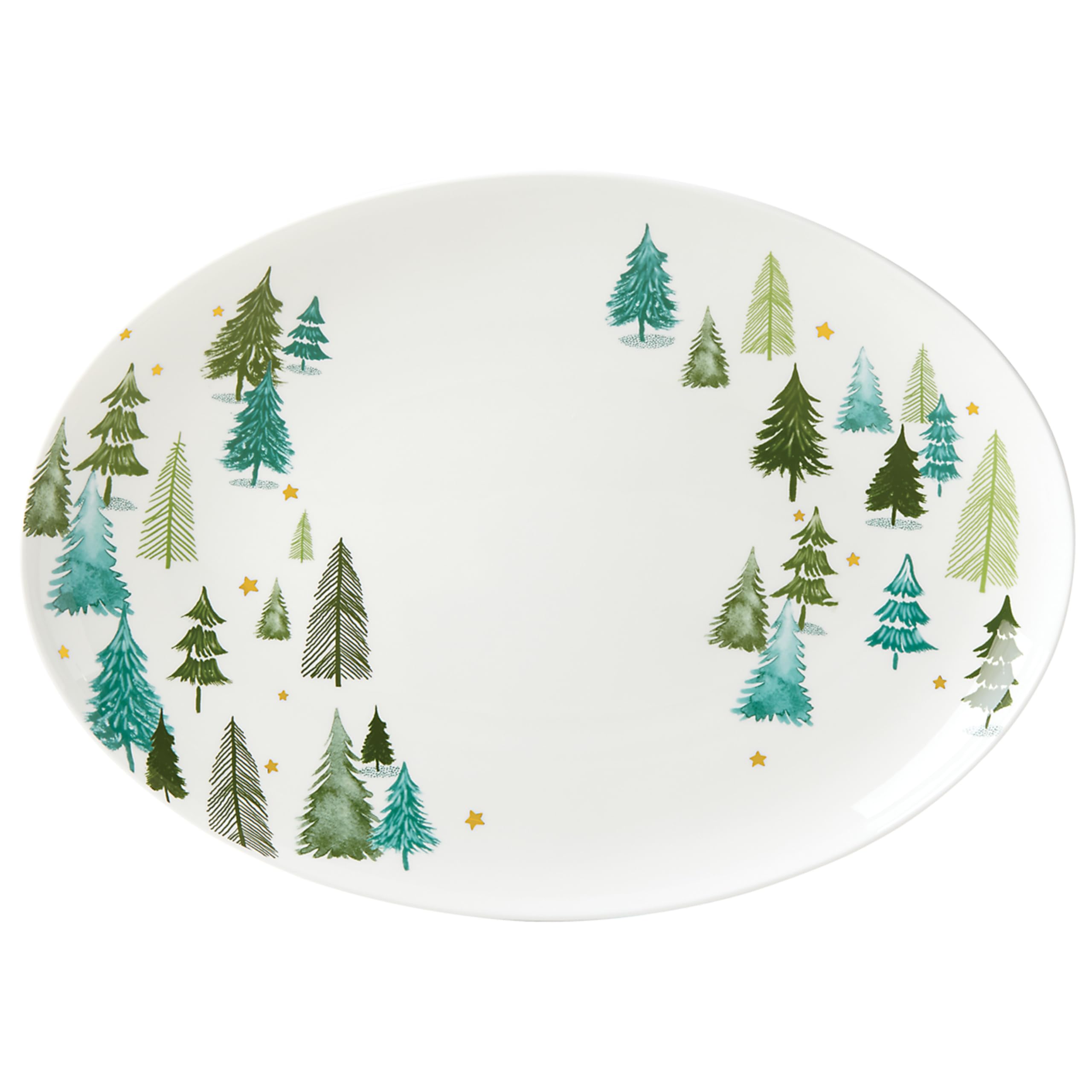 Lenox 882060 Balsam Lane Serving Turkey Platter, Christmas Hosting