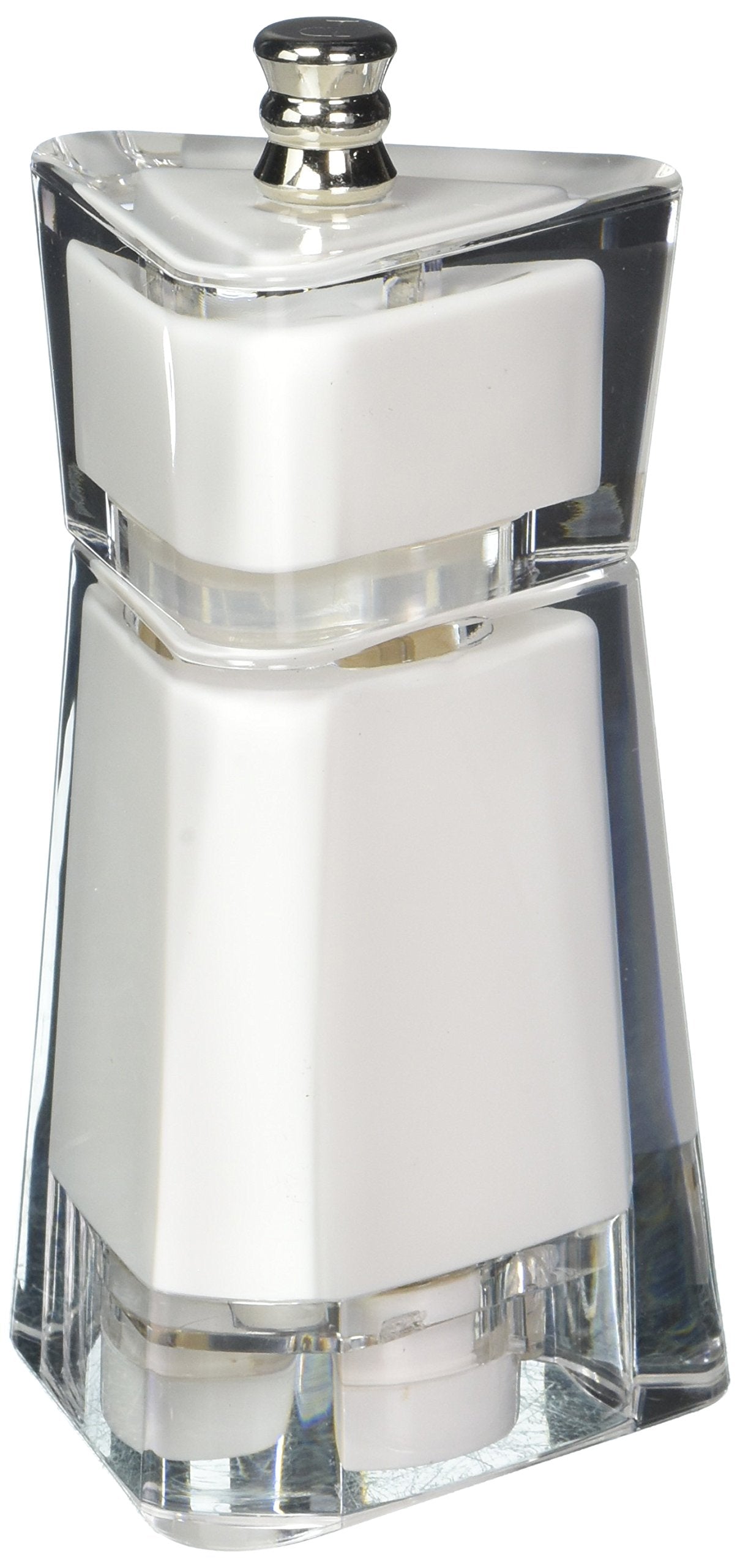 Chef Specialties 4.5 Inch Kate Pepper OR Salt Mill - White