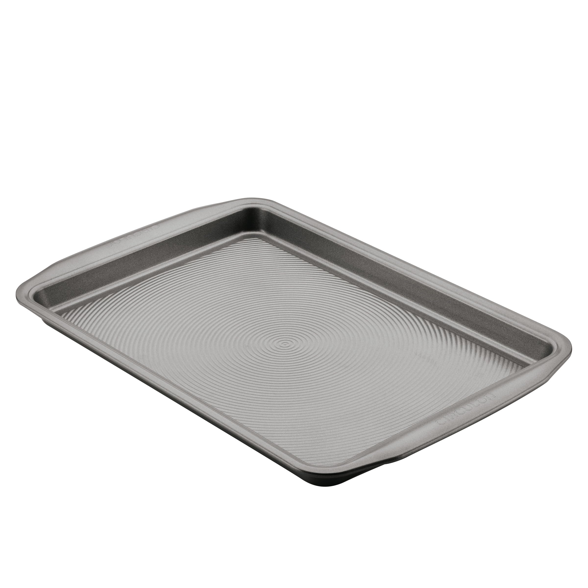 Circulon Nonstick Bakeware, Nonstick Cookie Sheet Baking Sheet - 10 Inch X 15 Inch, Gray