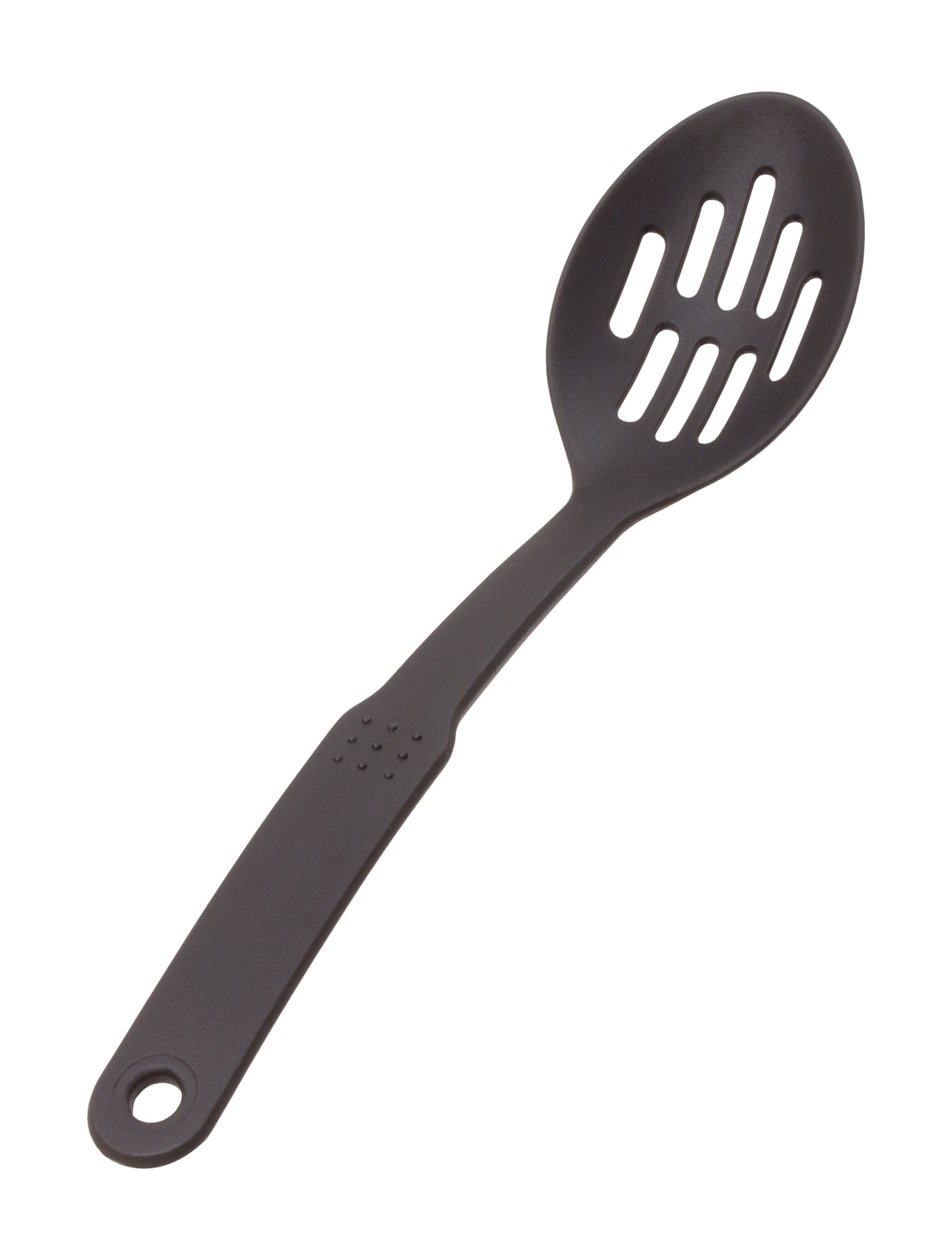 Crestware Nylon Slotted Spoon, 12'', Silver