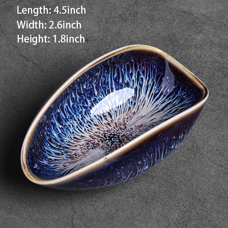 Mozacona Ceramic Coffee Scoop Coffee Bean Weighing Bowl Tea Scoop Coffee Powder Spoon