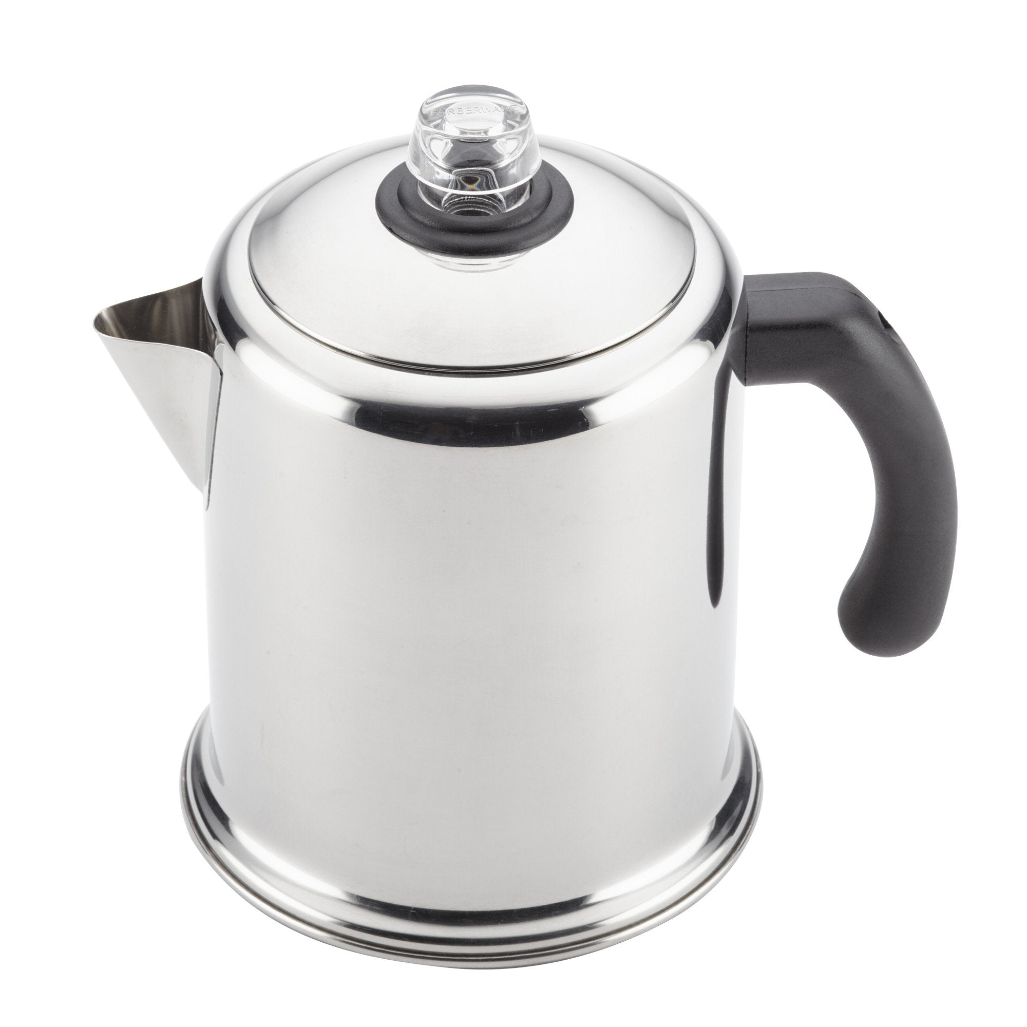 Farberware 47053 Classic Stainless Steel 12-Cup Coffee Percolator, Silver