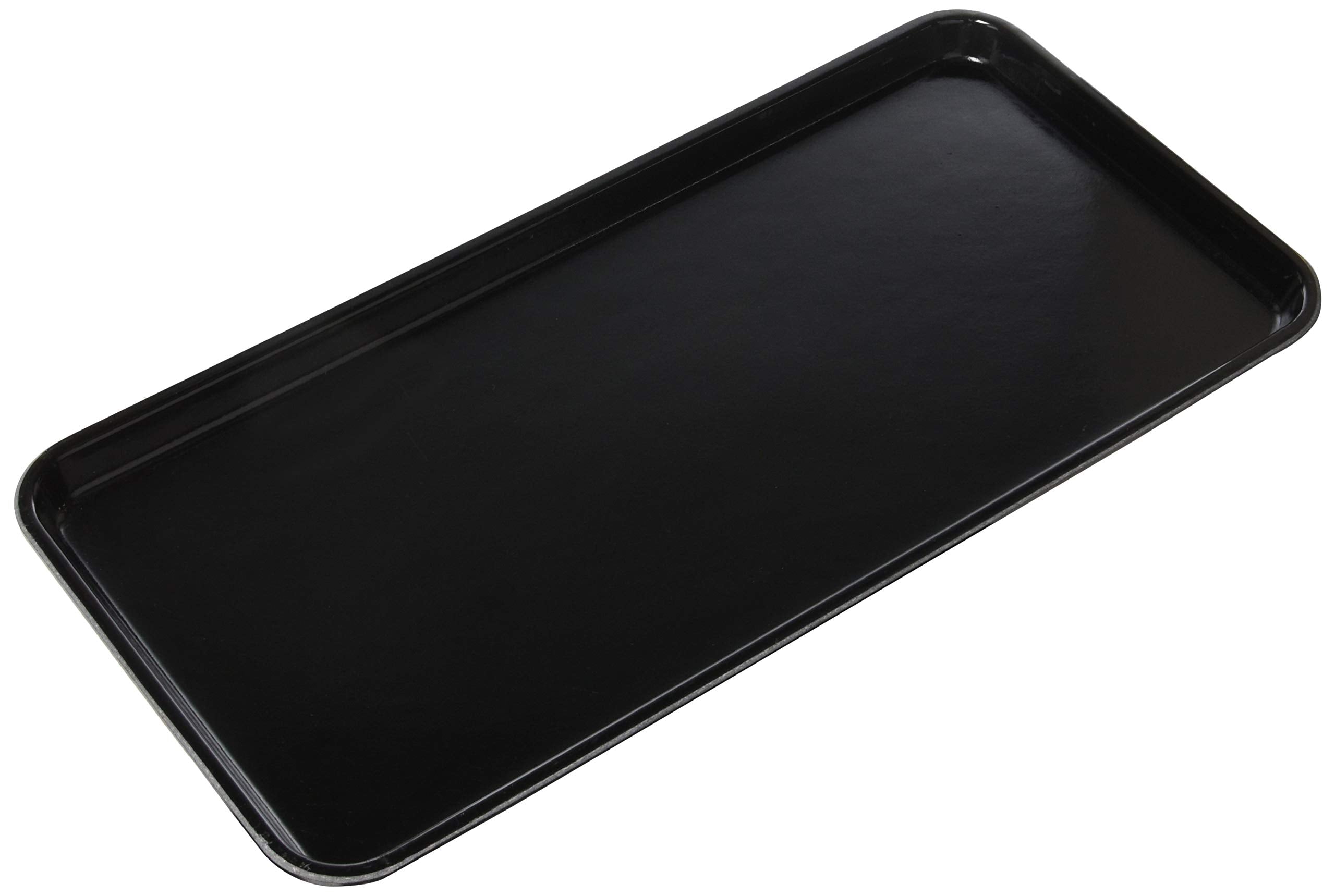 Cambro 918MT110 9 x 18 Black Fiberglass Market Tray
