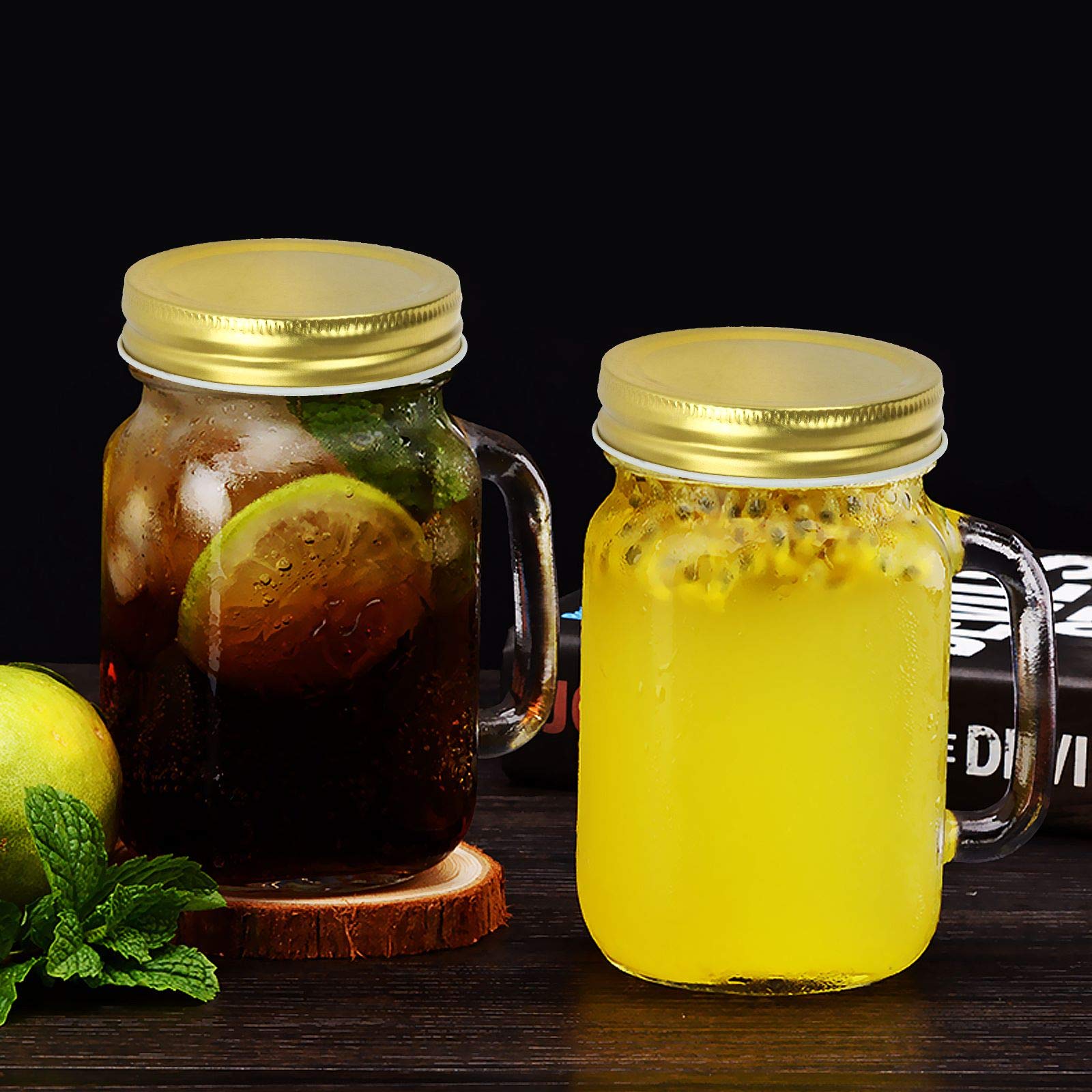 Zoeyes 50 Pcs Regular Mouth Mason Canning Jar Lids, Reusable Metal Lids For Mason Jar, Leak Proof Secure Mason Storage Covers Ca