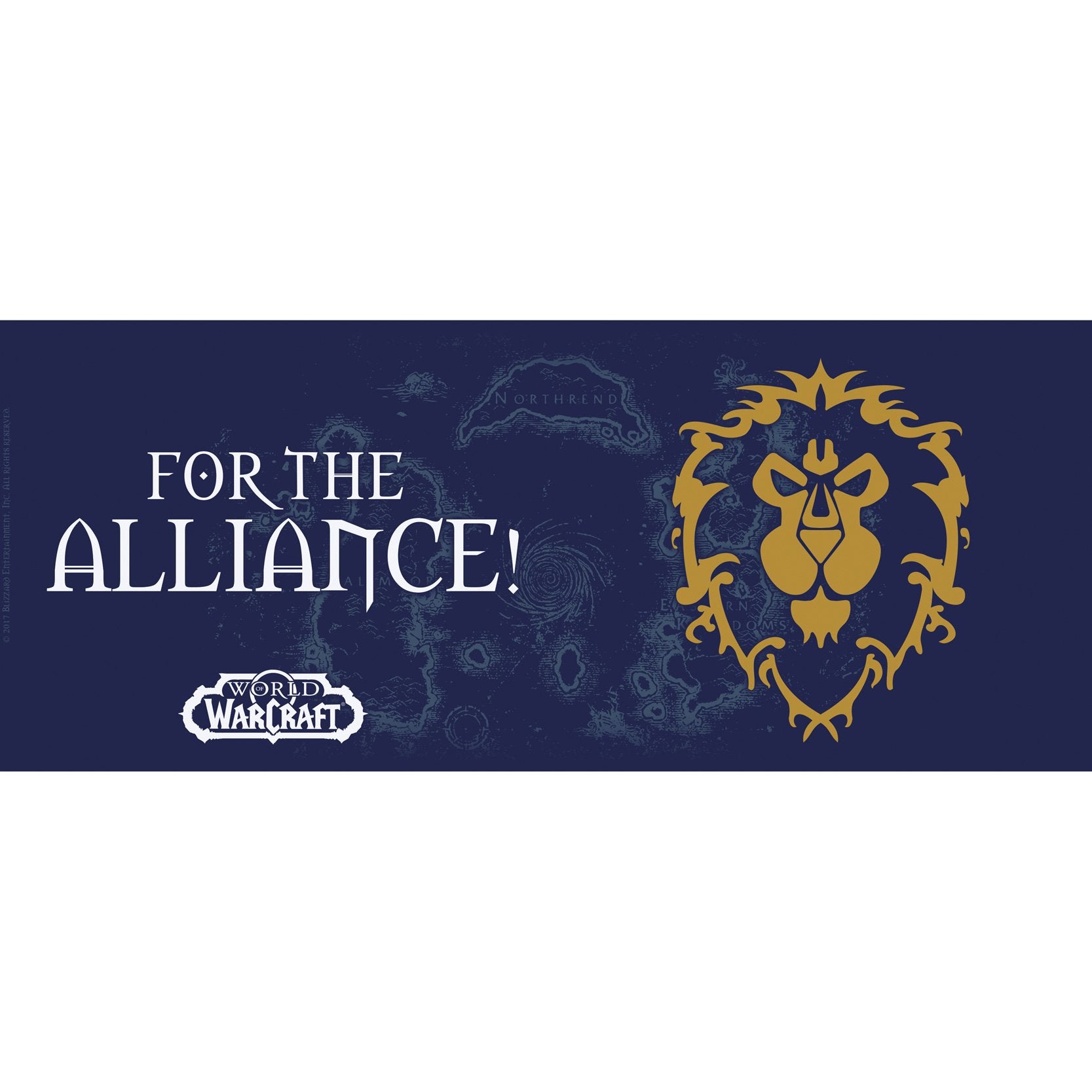 ABYSTYLE World of Warcraft Alliance Ceramic Coffee Tea Mug Holds 16 Oz. Video Game Action Home & Kitchen Drinkware Merch Gift