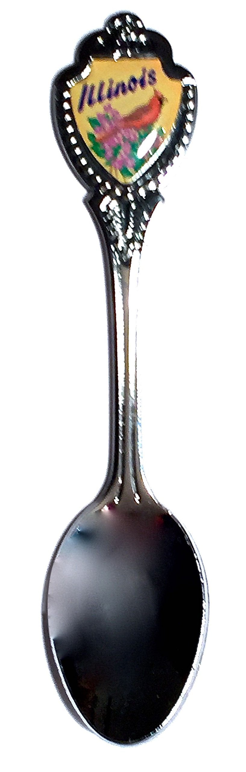 Illinois State Souvenir Collectible Mini Spoon 3'' Lpco