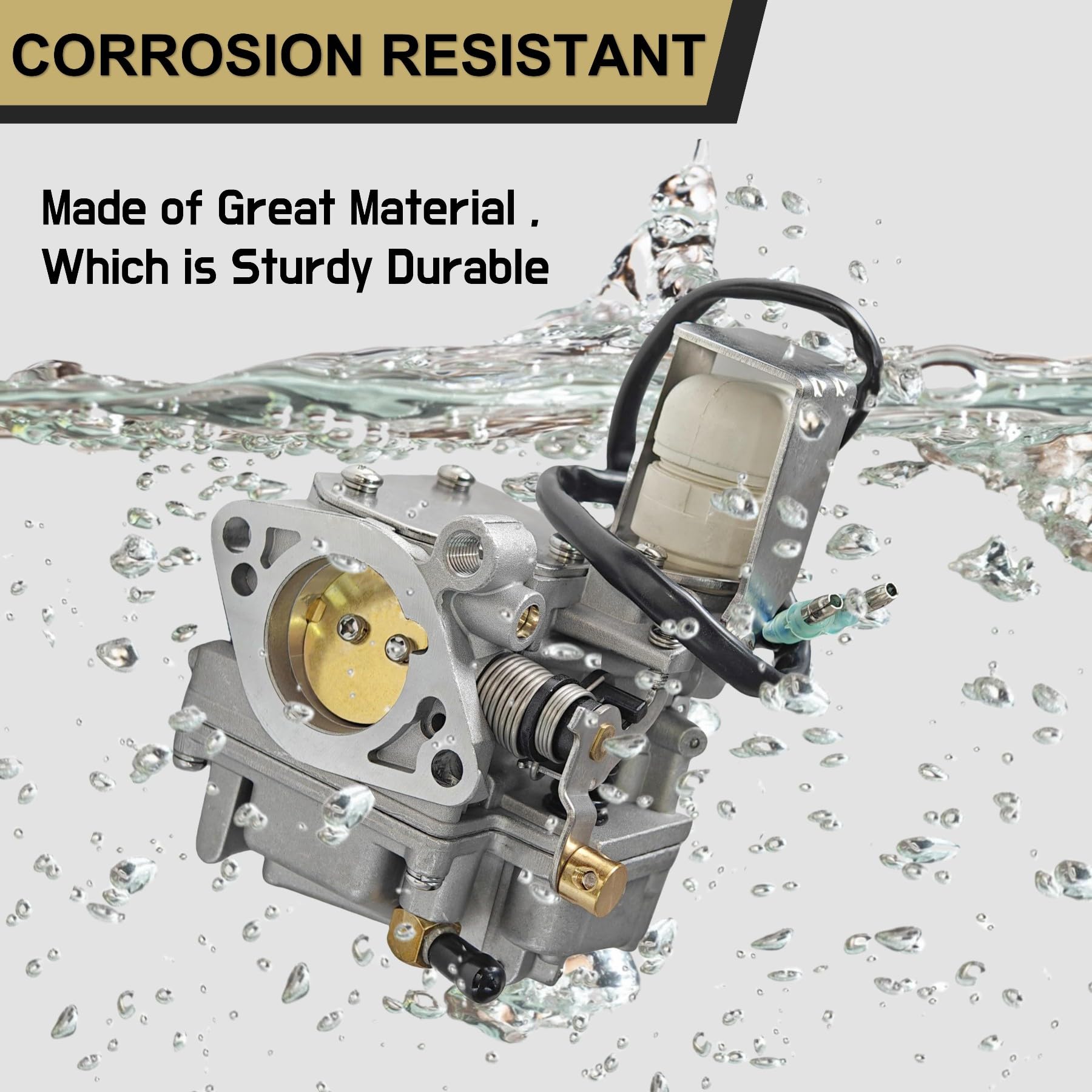 Jlm Marine 65W14901 Carburetor For Yamaha And Mercury 4 Stroke 20 25 Hp Outboard Engine 65W-14901-12 65W14901-00 883314T03