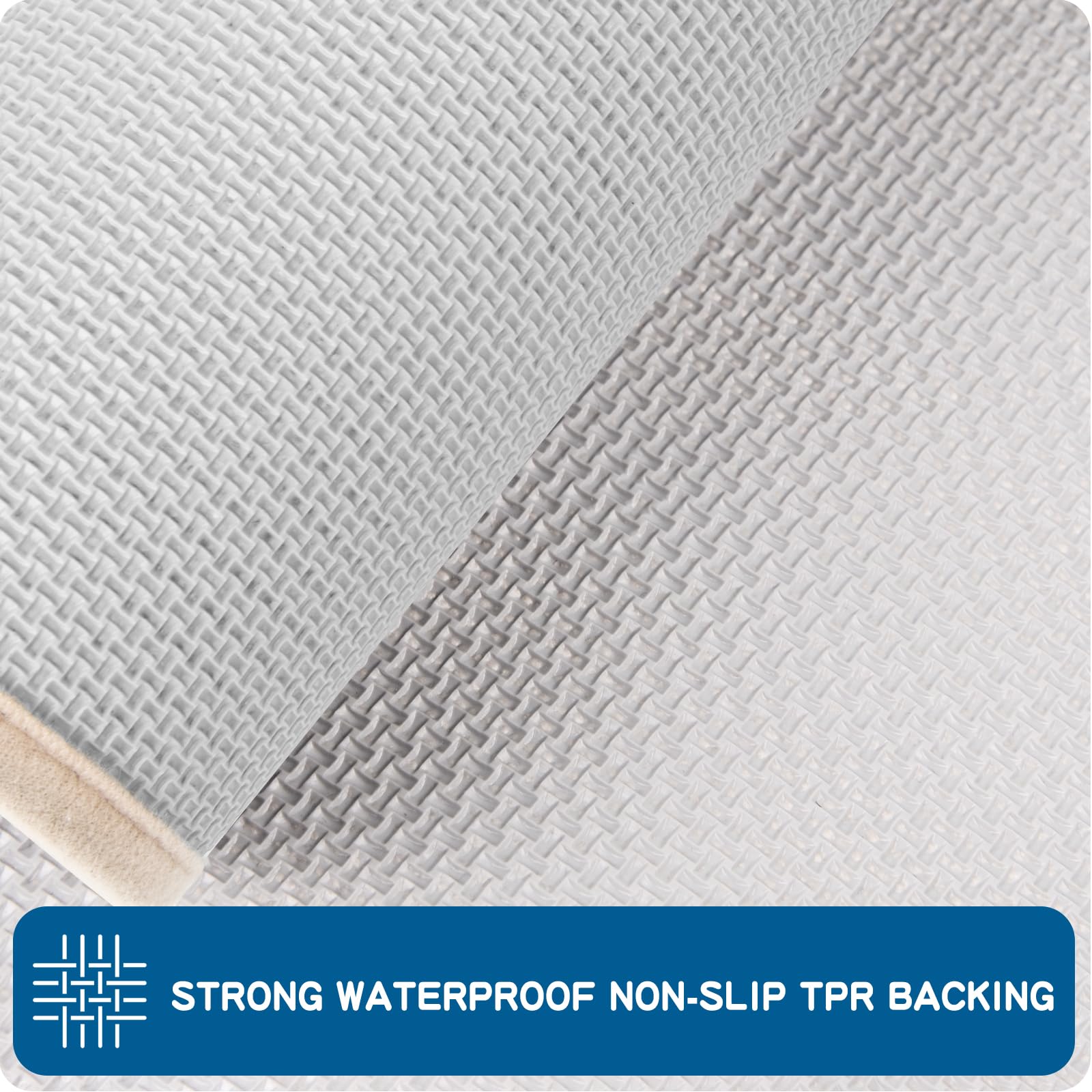 Purrugs Machine Washable Kitchen Rug 17'' X 48'', Non-Slip/Skid Kitchen Runner Rugs & Floor Mats, Super Absorbent Soft Area Rugs