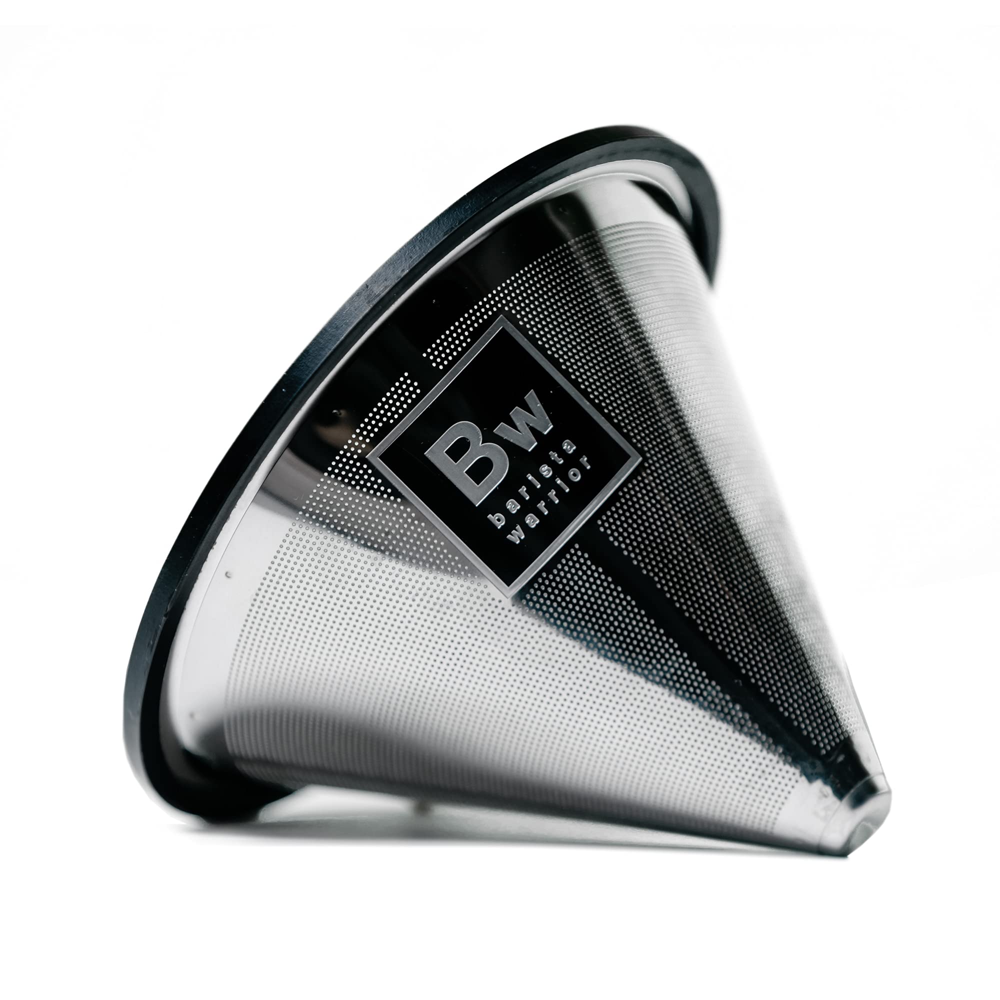 Barista Warrior Compatible for Chemex & Hario V60 Pour Over Coffee Filters - Reusable Stainless Steel - Best Coffee Maker and Ba