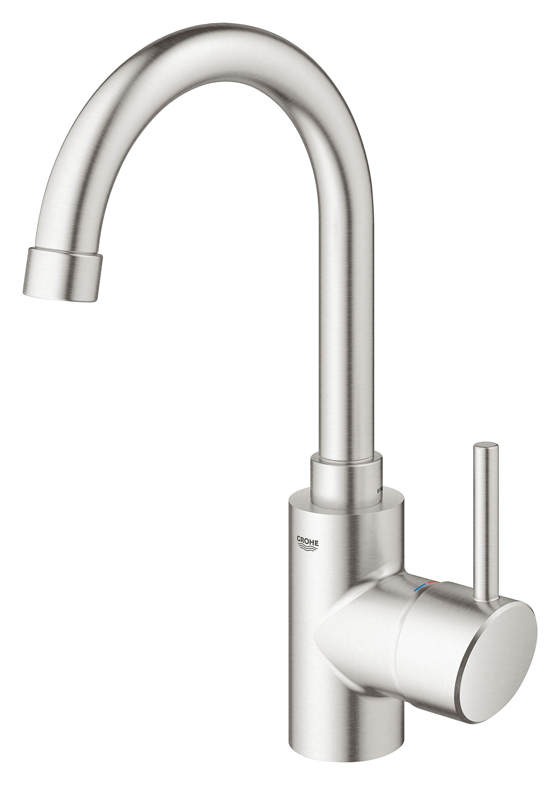 Grohe 31518Dc0 Concetto Single-Handle Kitchen Faucet, 1.5 Gpm, Supersteel Infinityfinish