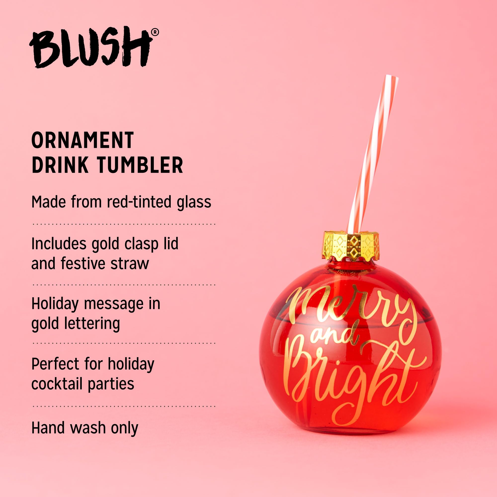 Ornament Drink Tumbler By Blush