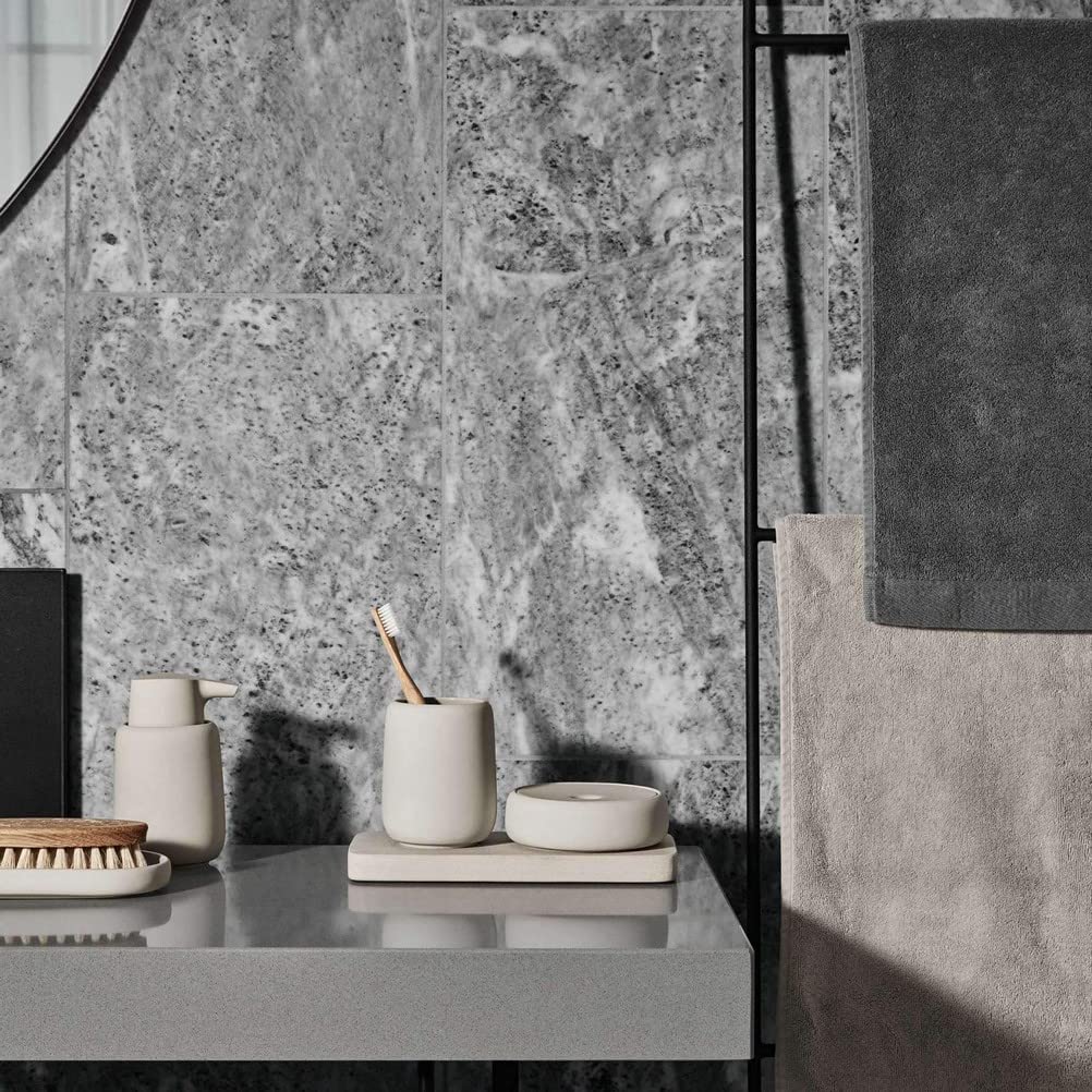 Blomus Sono Bathroom Tumbler - Micro Chip (Grey)