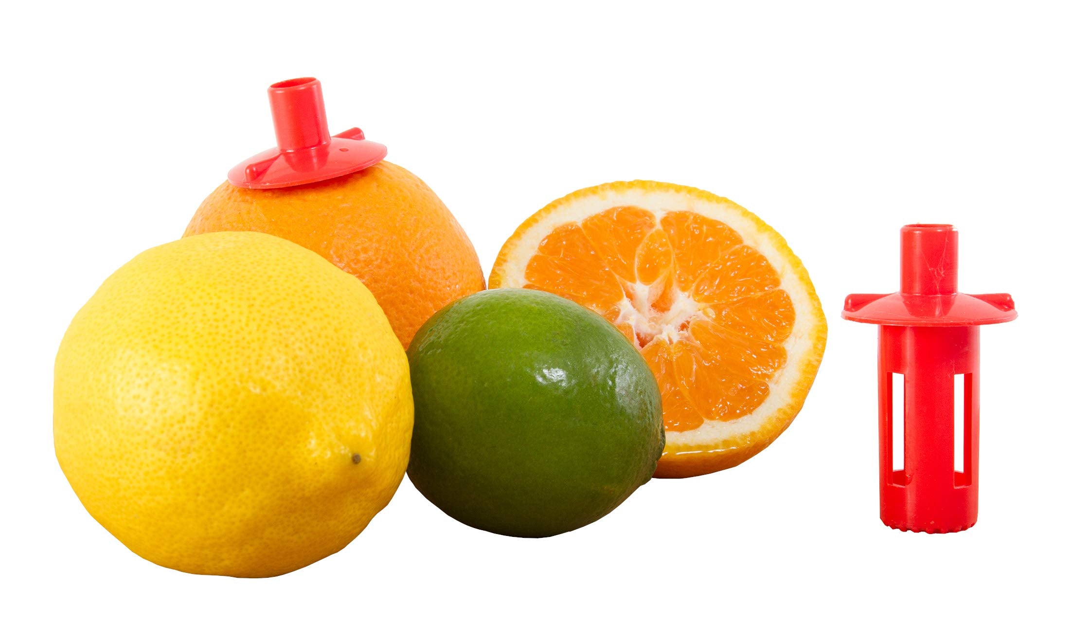 Kitchen + Home Citrus Tap - Portable Lemon Lime Juicer, Orange Citrus Spout And Jalapeo Corer - 3 Pack