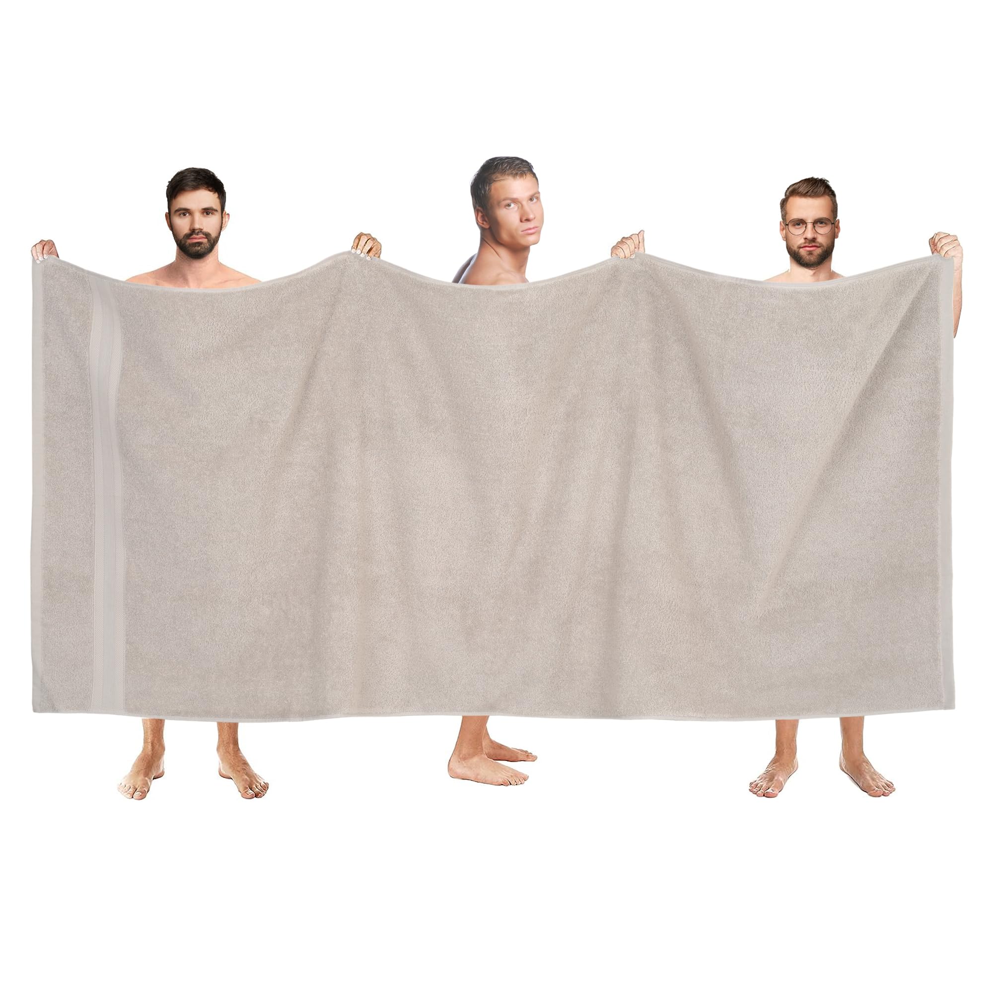 Quick-Dry, Soft & High Absorbent Bath Towels 35''X70'' Cotton Turkish Bath Towel Set Of 2 | Daily Use 100% Cotton Towels For Bat