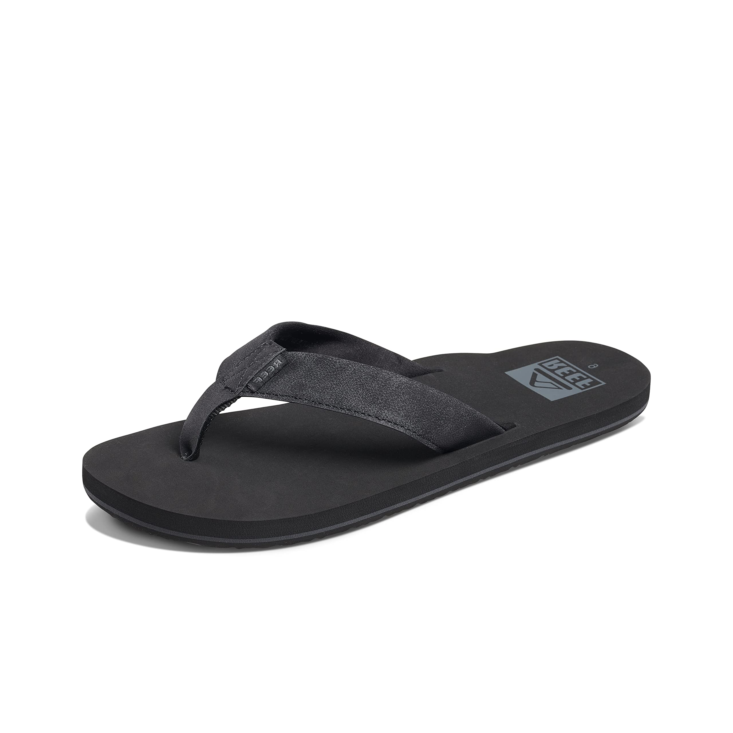 Reef Mens Sandals, Reef Twinpin, Blackblack, 7