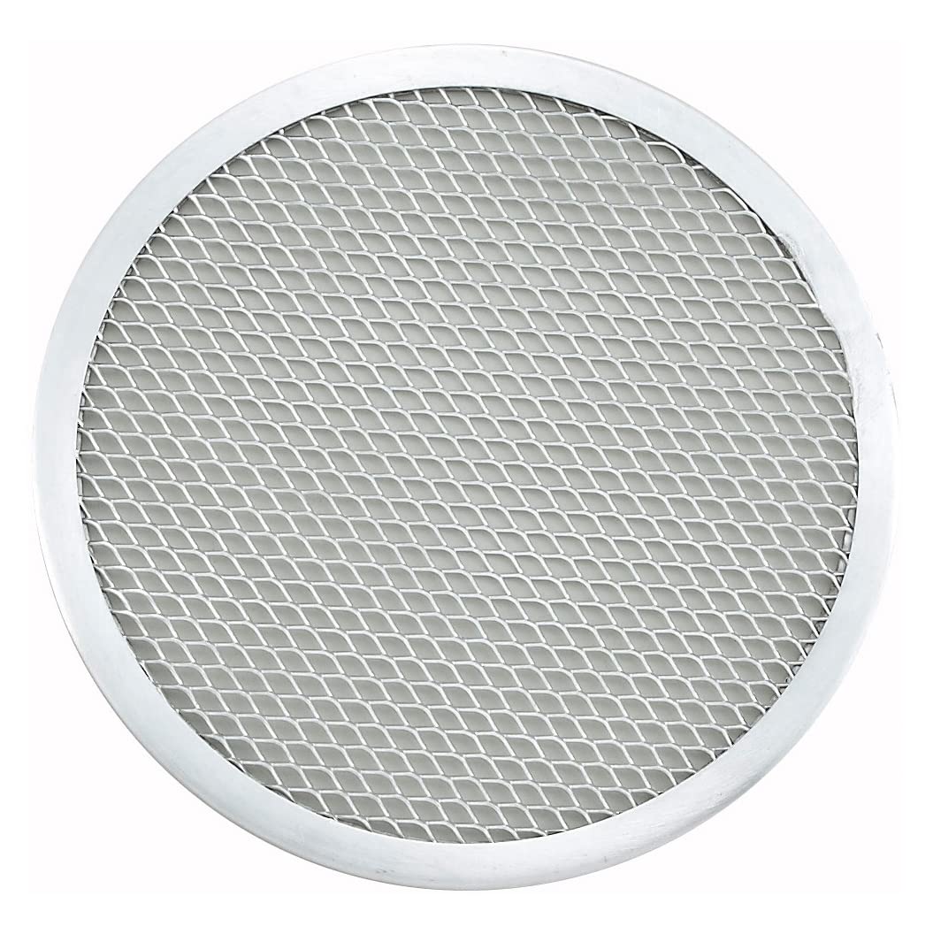 Winco Aluminum Winware 11-Inch Seamless Pizza Screen (APZS-11)