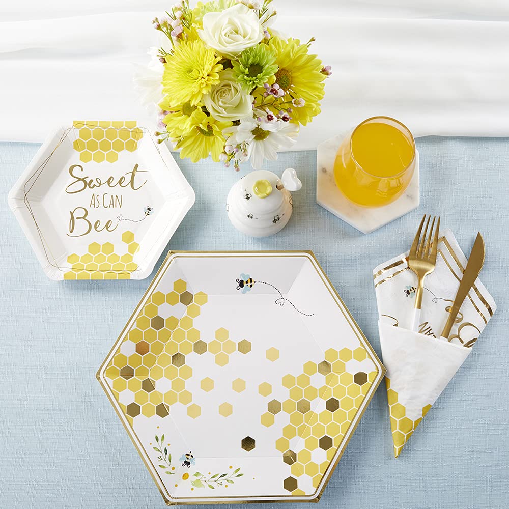 Kate Aspen Sweet As Can Bee Baby Shower, 9 Inch