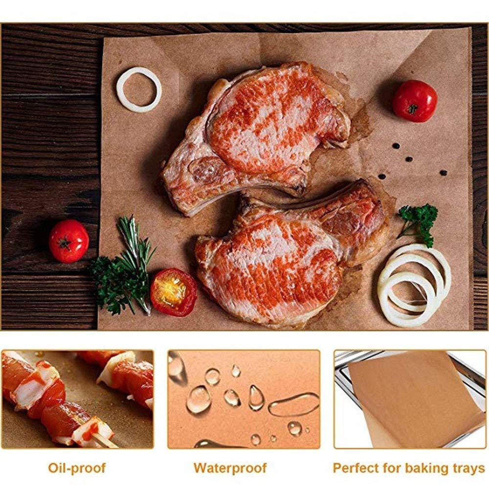 Food Basket Liners, Grease Resistant Wax Paper Sheets For Food, Oil Resistant Paper For Chips, Fried Chicken Sandwich Wrapping P