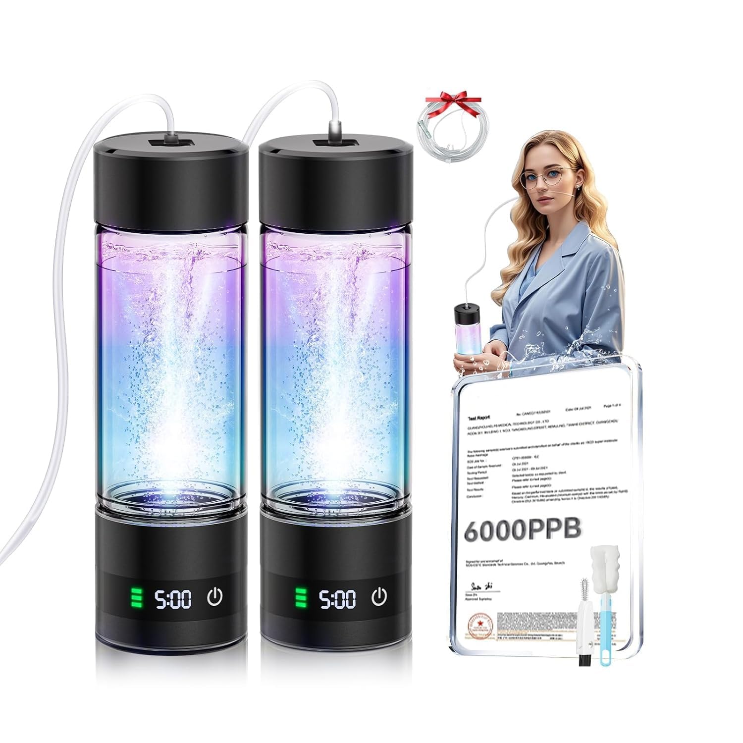 Hydrogen Water Bottle G006