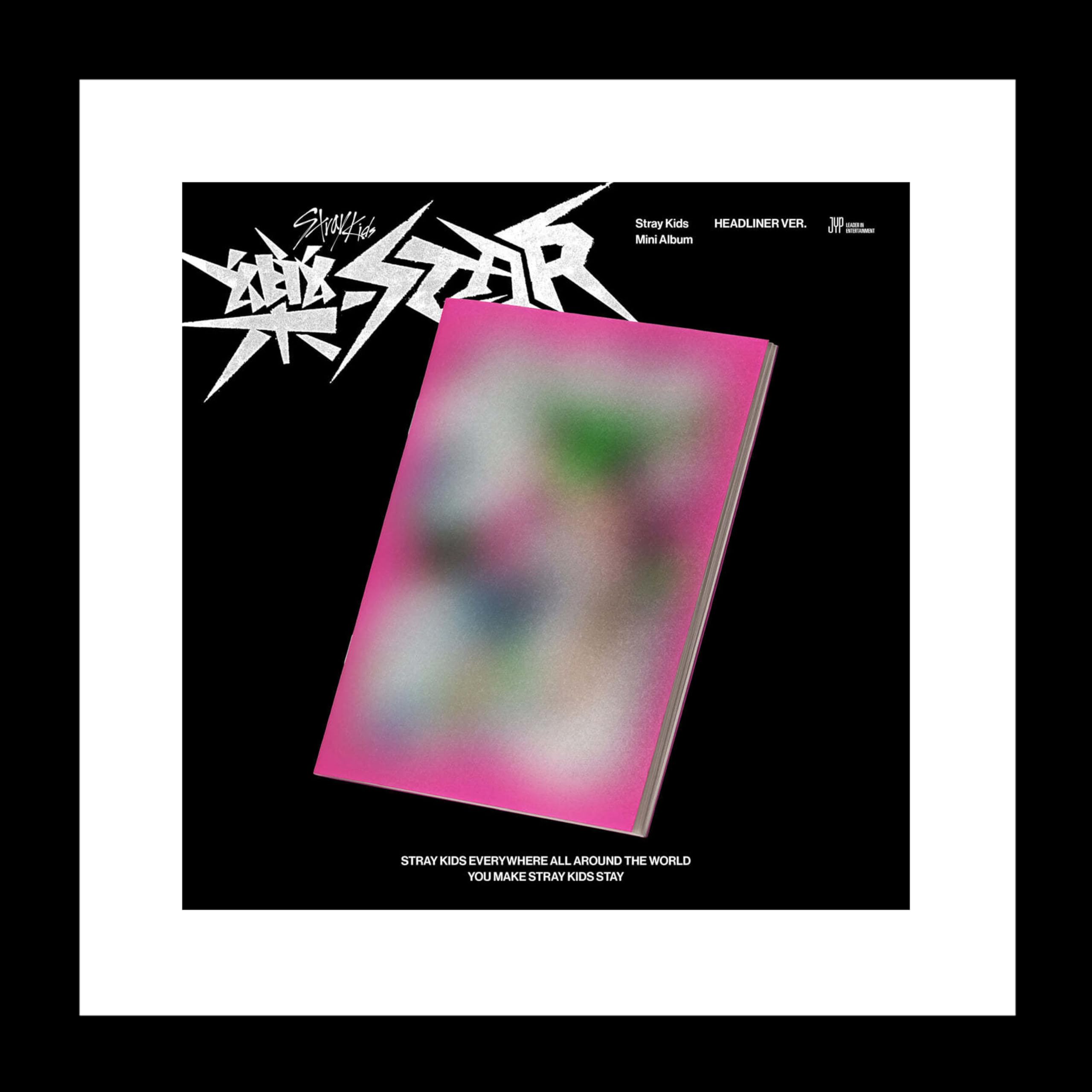 Stray Kids ?-STAR ROCK-STAR 8th Mini Album CD+Contents+Photocard+Tracking Sealed SKZ (HEADLINER Version)