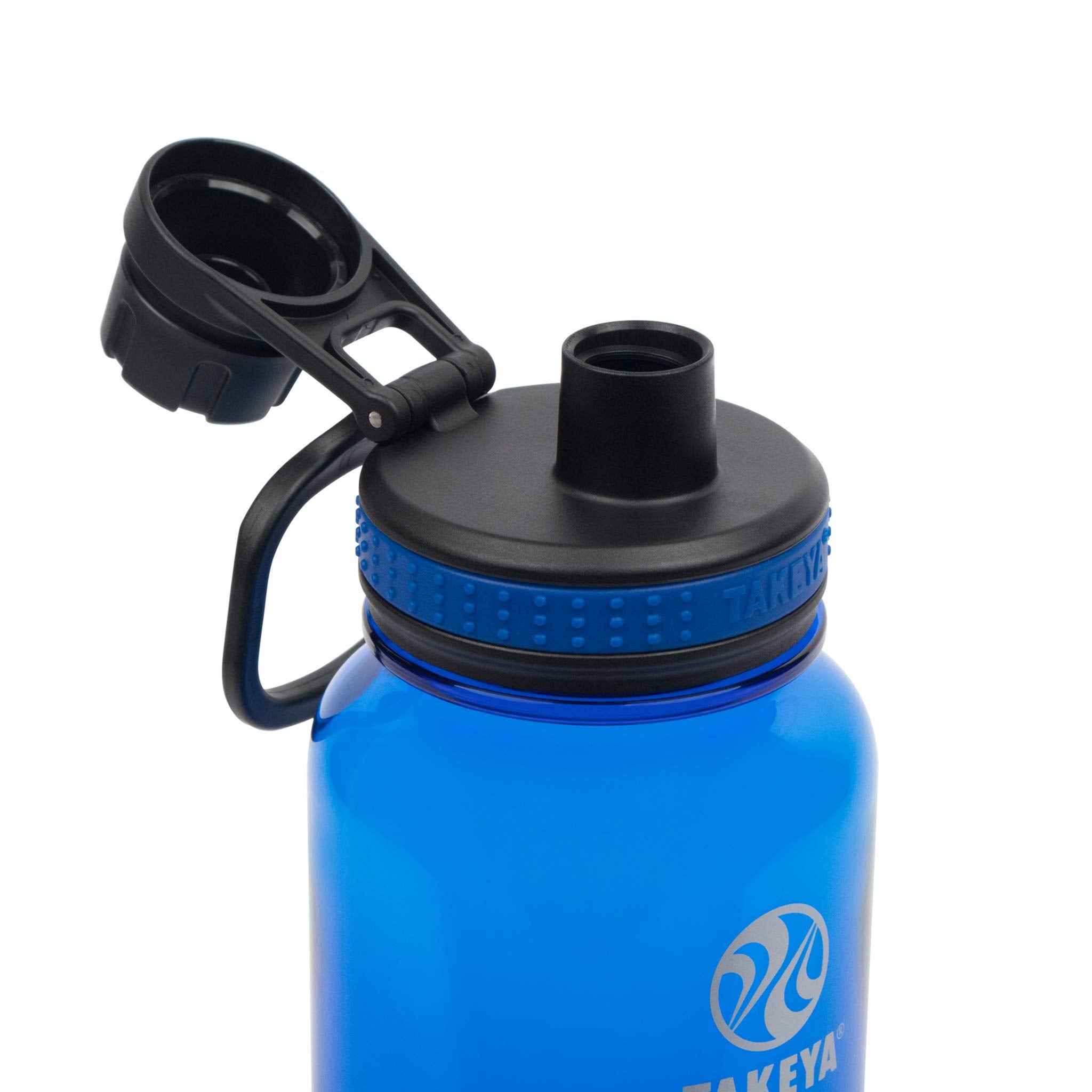 Takeya - 50273 Takeya Tritan Sports Water Bottle With Spout Lid, 32 Oz, Royal