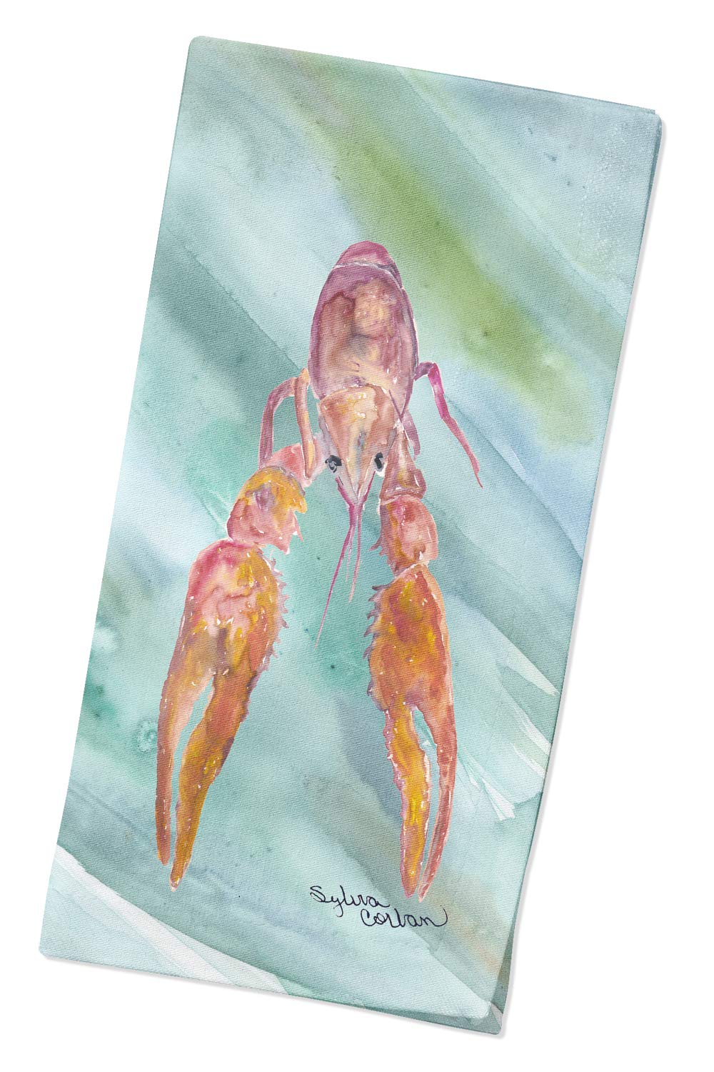 Crawfish on Blue Napkin SC2046NAP
