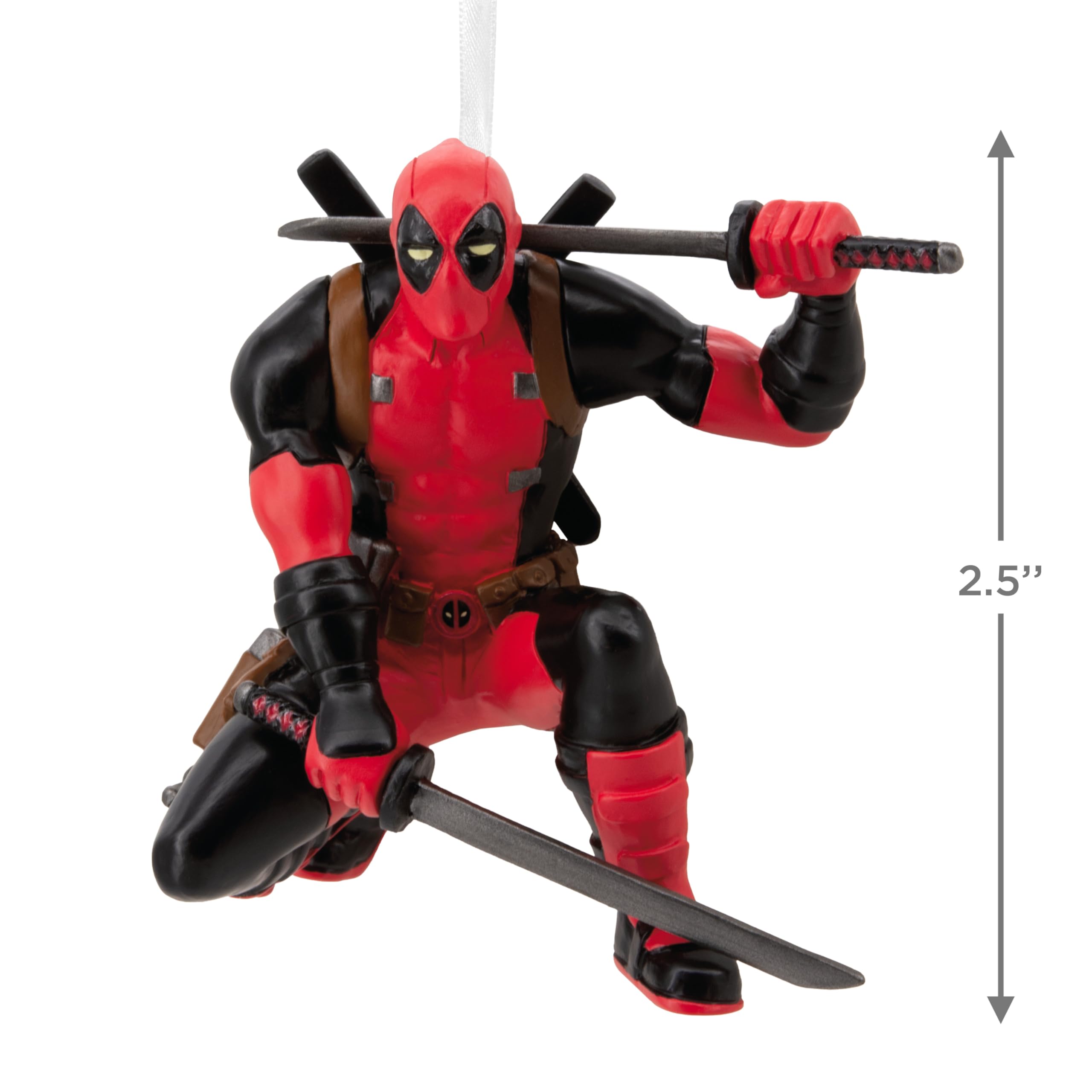 Hallmark Marvel Deadpool Christmas Ornament, Gifts for Marvel Fans