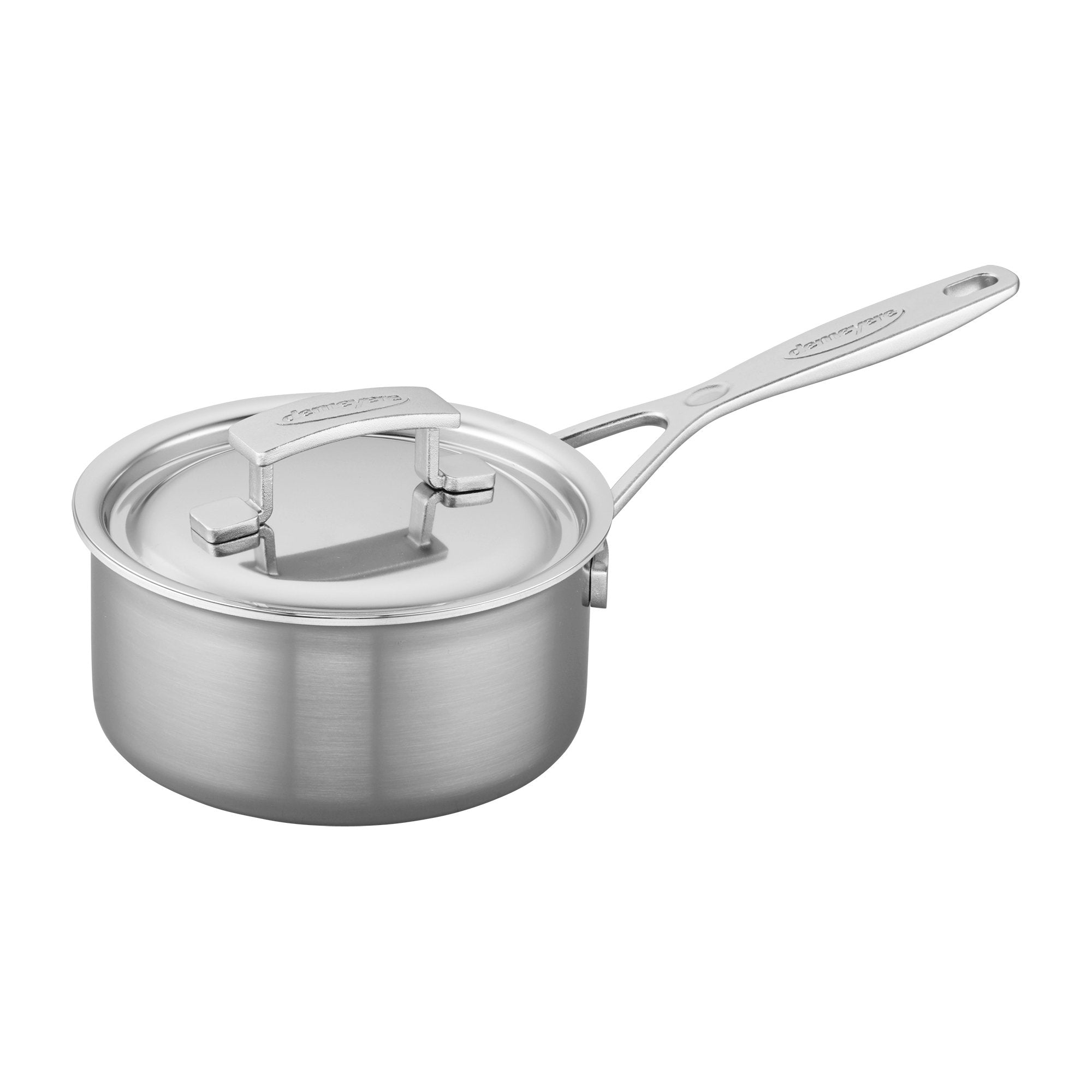 Demeyere Industry 5-Ply 1.5-Qt Stainless Steel Saucepan