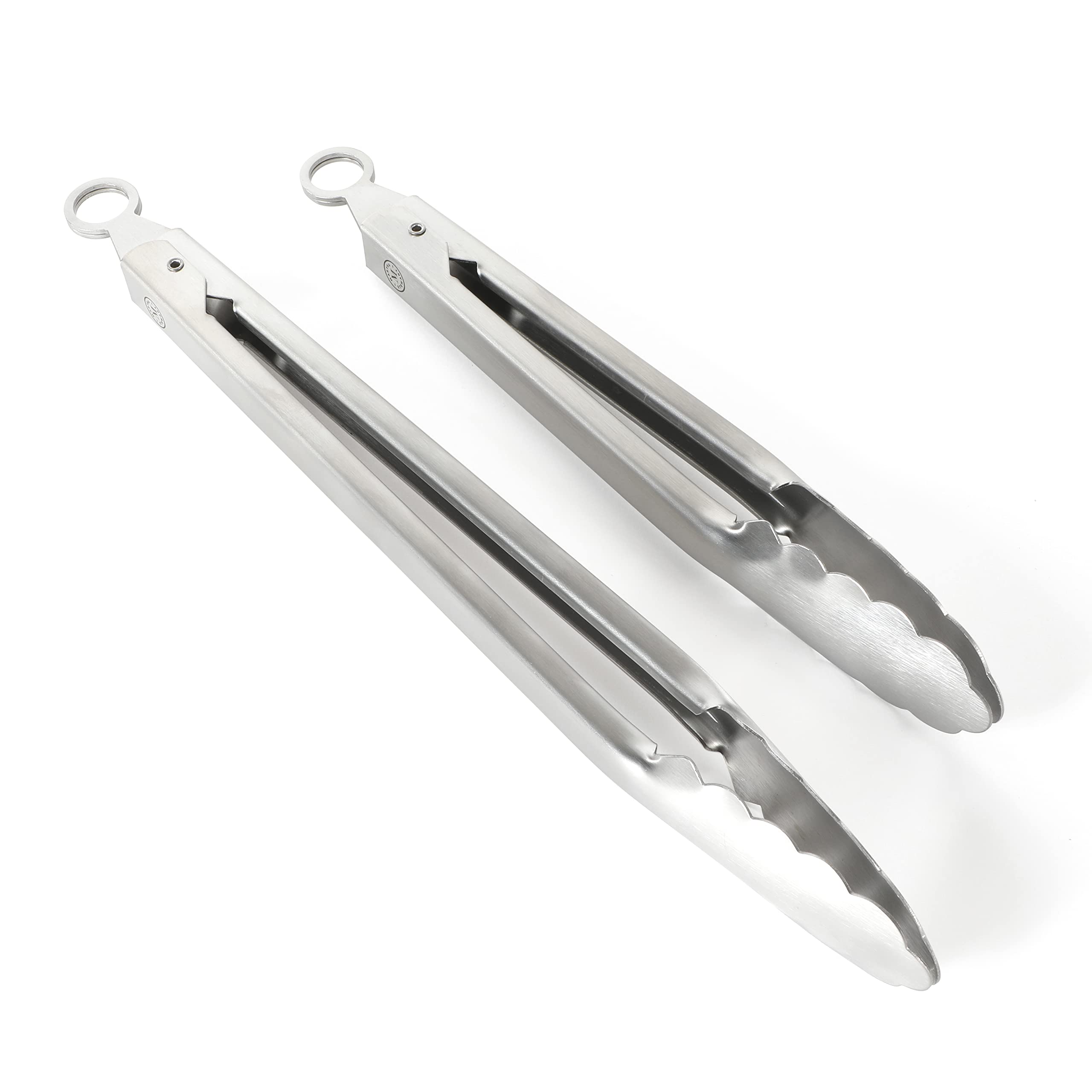 Martha Stewart Richburn 2Pc (12'' & 9'') Tongs Set - Stainless Steel