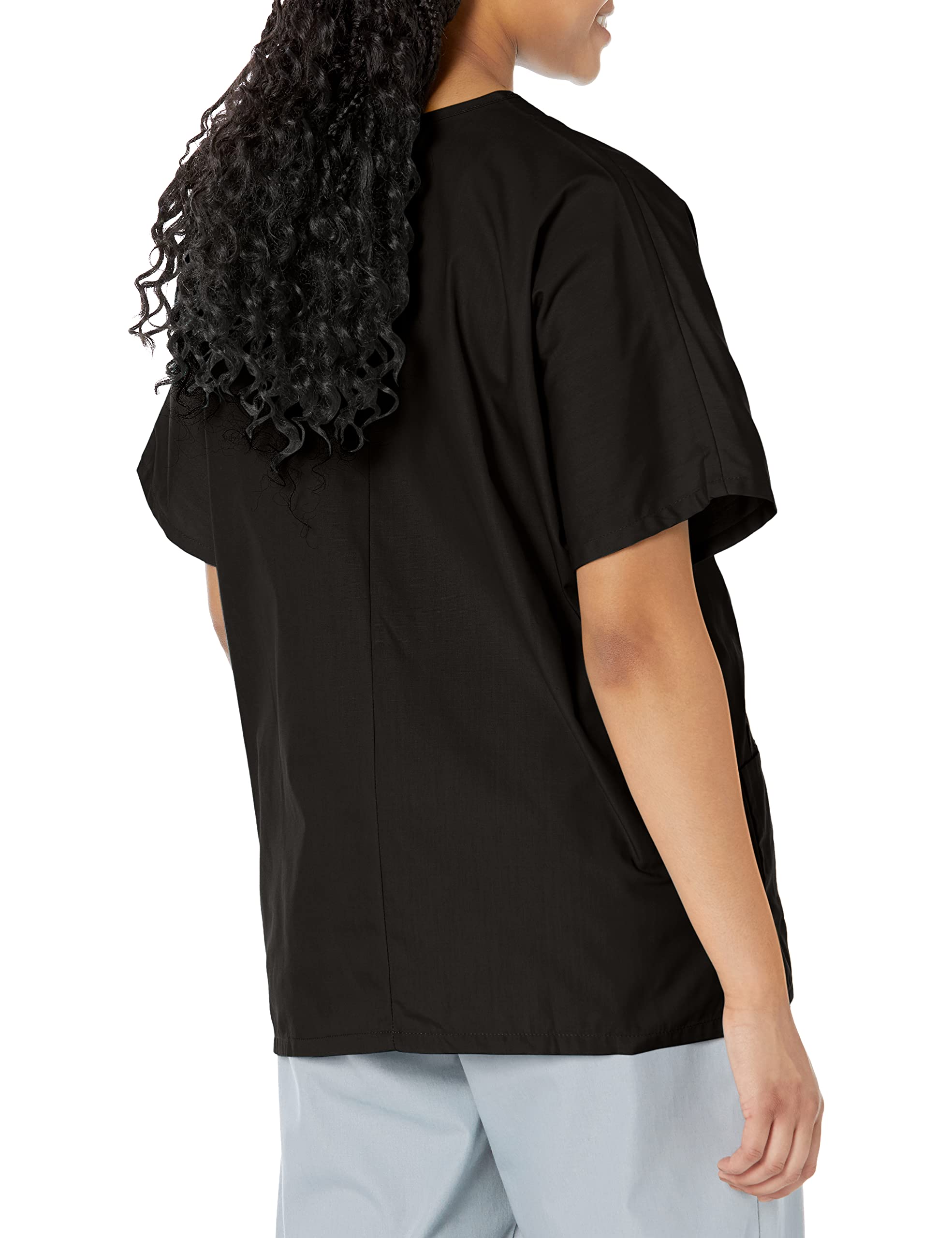 Scrubs For Women Workwear Originals V-Neck Top 4700, Xl, Black