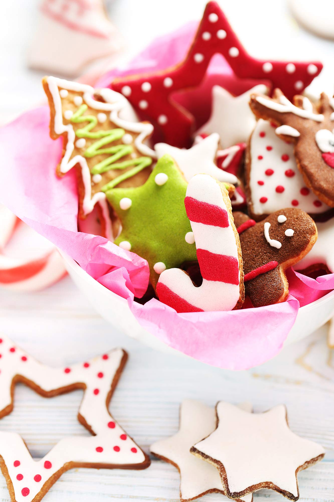 Fox Run Star Cookie Cutter Set, Set Of 5, Silver