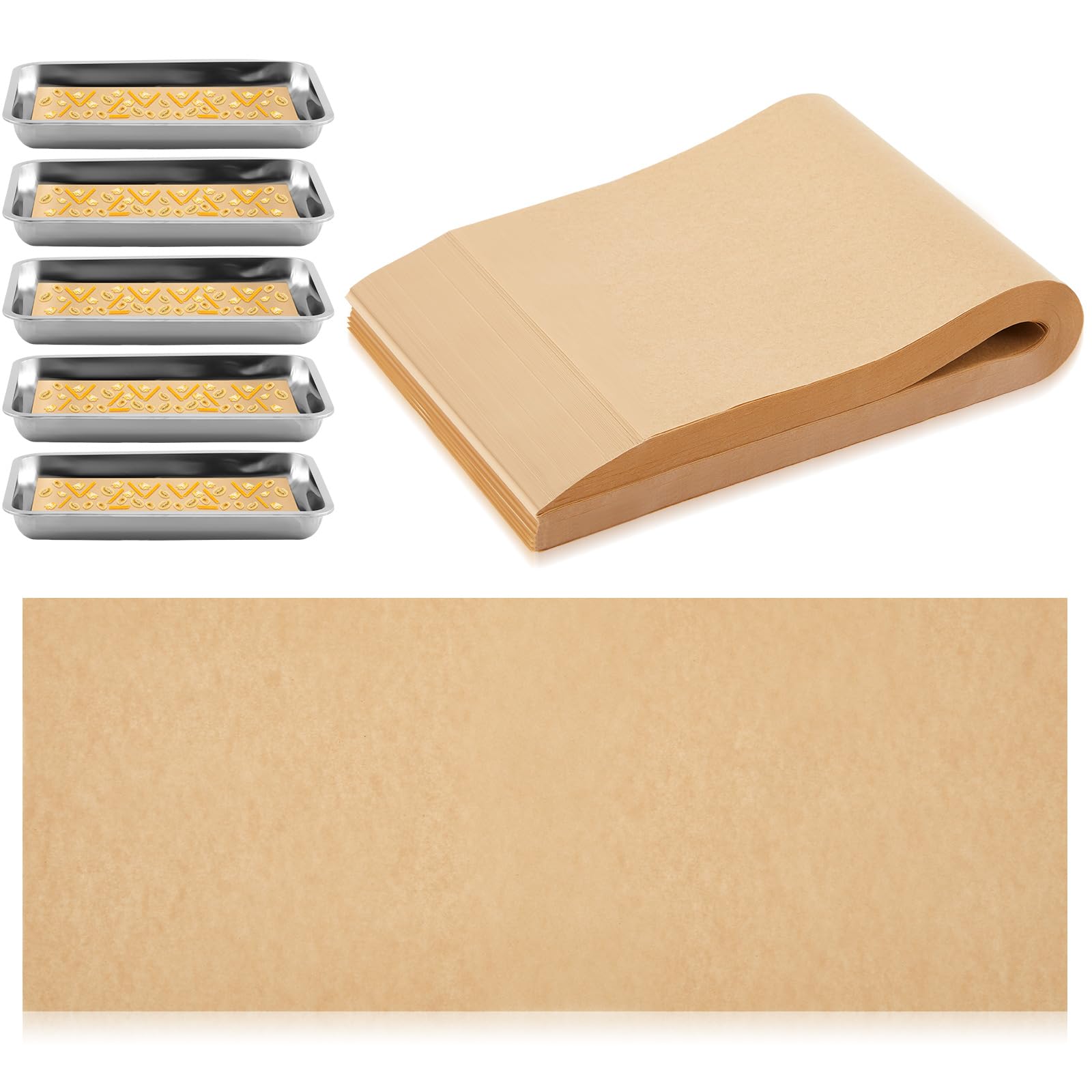 Fuyoooo 300 Pcs Freeze Dryer Tray Mats,Medium 17 x 6.8