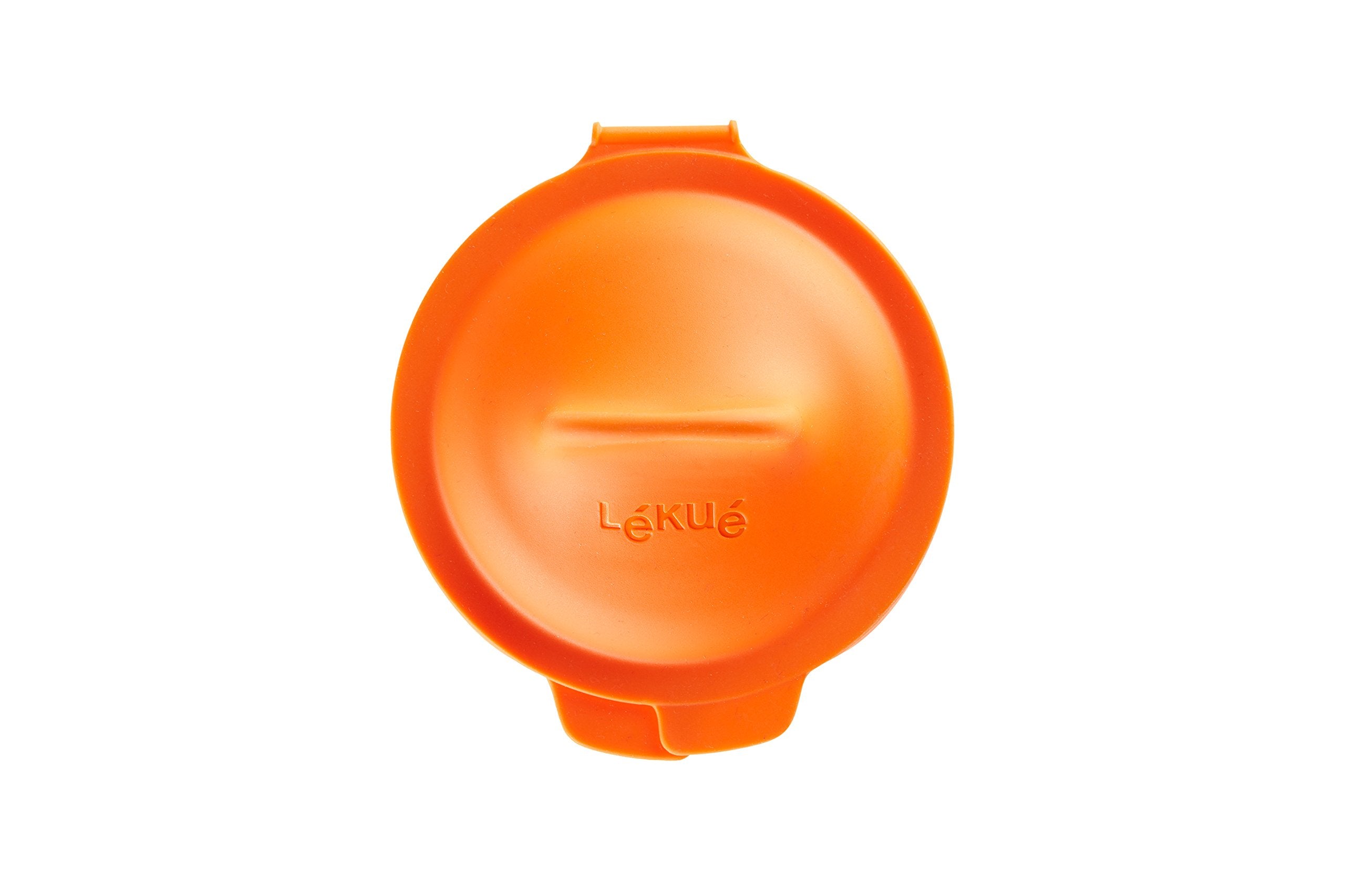 Lekue Poached Egg Maker, Set of 1, Orange, Model 3402900N07U008, Easy Cooking for Perfect Poached Eggs