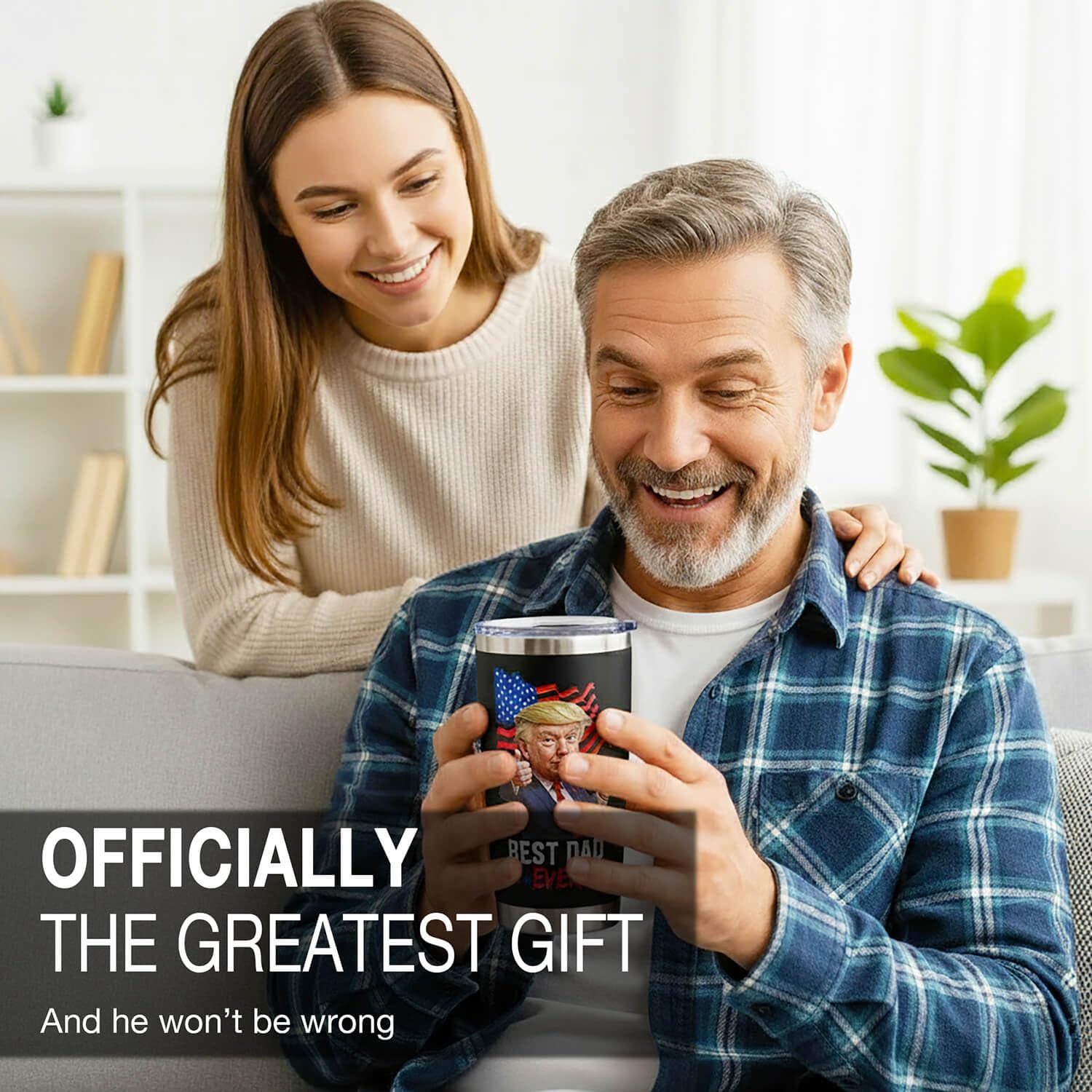 Polmmys Gifts for Dad from Daughter, Son, Kids - Cool Birthday, Fathers Day, Christmas Gifts for Dad - Best Dad Ever Gift - Funn