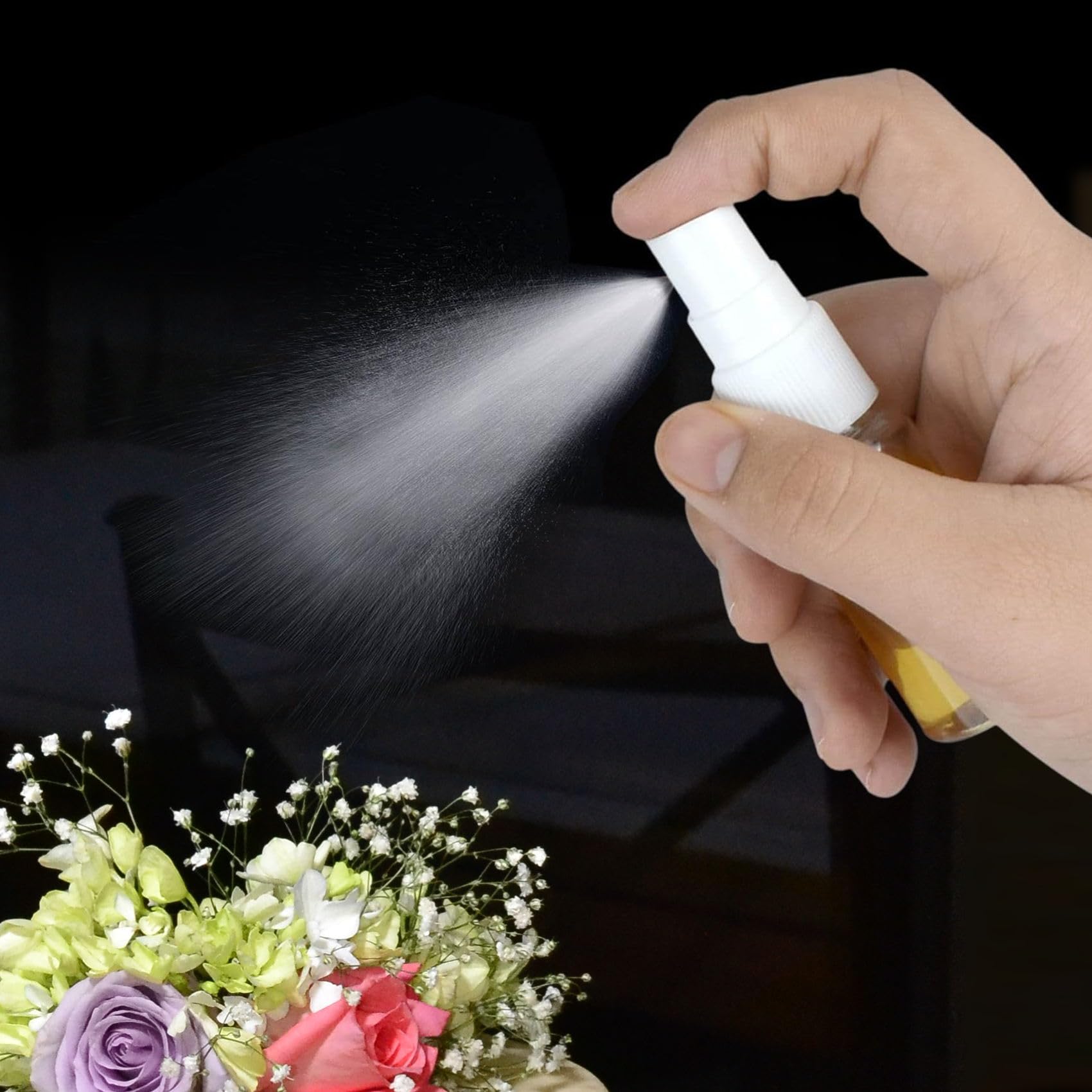 Gaadskcer 5 Pack Spray Bottle, 1 Oz/30Ml Small Plastic Spray Bottles, Travel Size Spray Bottle, Fine Mist Spray Bottles (5)