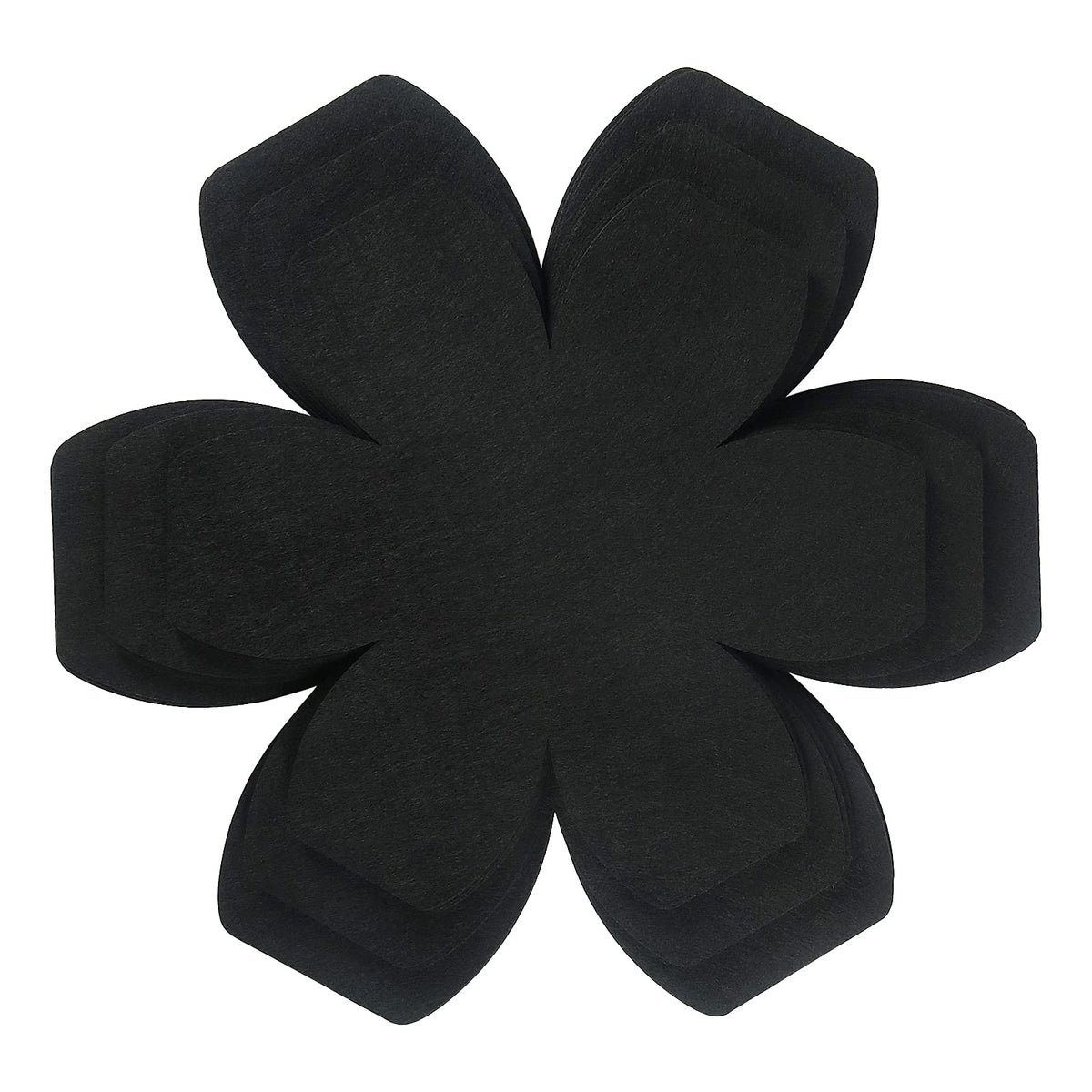 Bykitchen Pan Protectors, Set Of 12 And 3 Different Sizes, Larger & Thicker Felt Pot Pan Separators, Black Pan Dividers Protecto