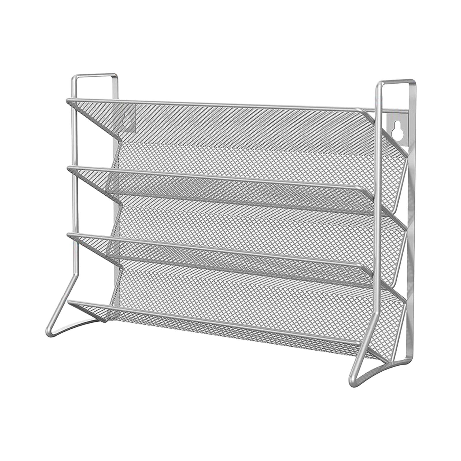 The Style Sutra Spice Rack Organizer 4 Layer Seasoning Organizer For Kitchen Bathroom Pantry Silvery|Home & Garden | Racks & Hol