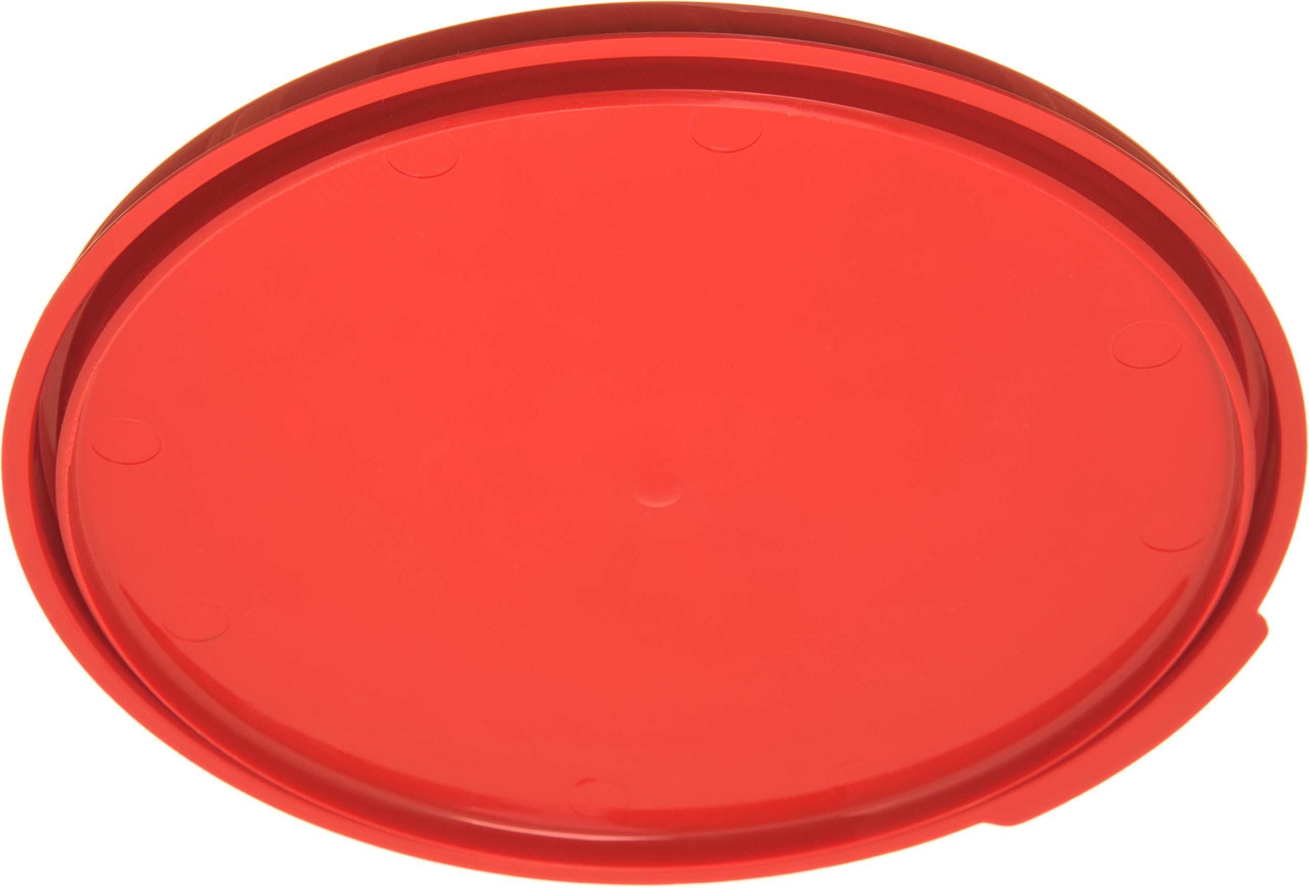 Carlisle Foodservice Products Storplus Round Food Storage Container Lid With Stackable Design For Catering, Buffets, Restaurants