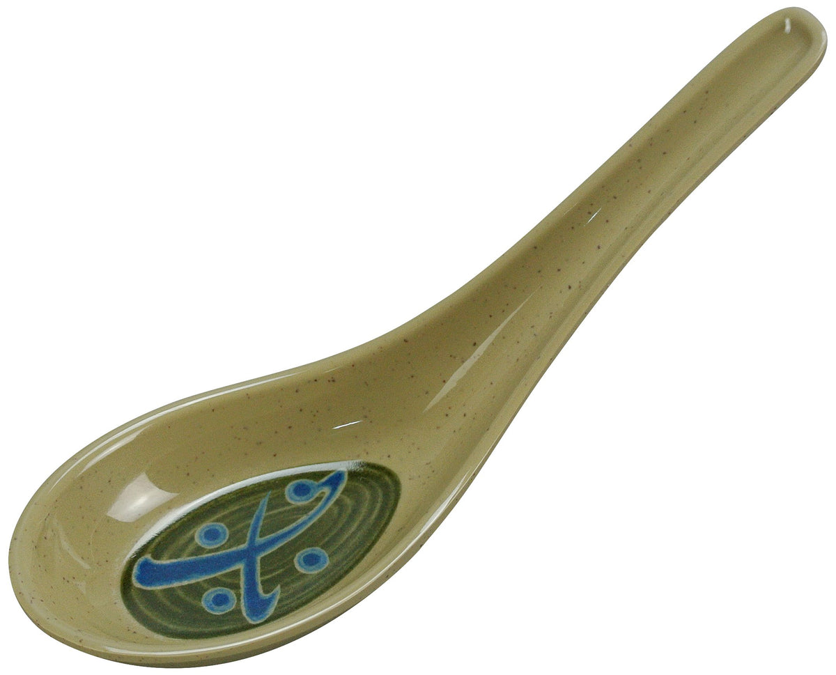 Yanco Jp-7001 Japanese Soup Spoon, 5.5'' Length, Melamine, Pack Of 72