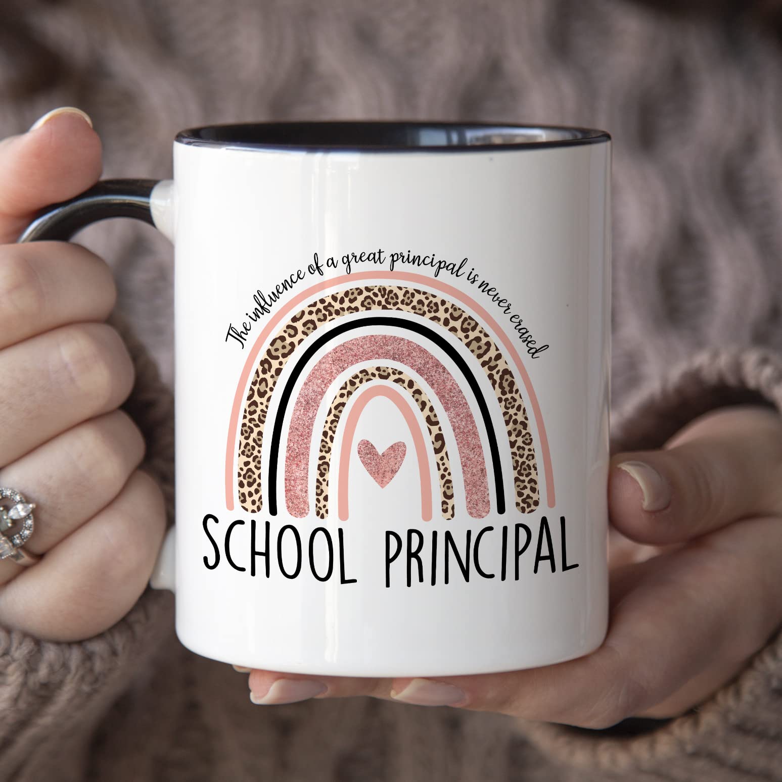 Younique Designs School Principal Mug, 11 Ounces, Principal Coffee Mug For Women, Principal Appreciation Cup, Elementary School