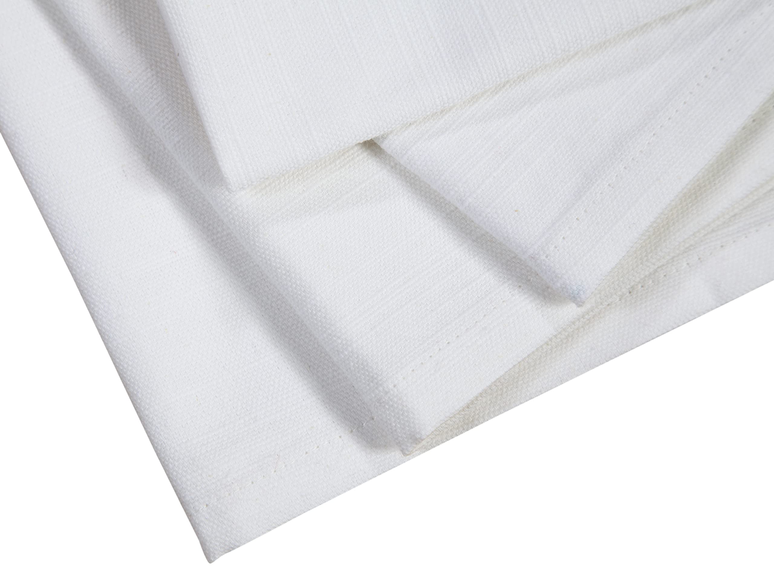 Gfi Linen Clubs Nice White Cloth Napkins,White Table Napkin Cloth,Everyday Cloth Napkin,100 Cotton Napkin18X18 White,Large Napki