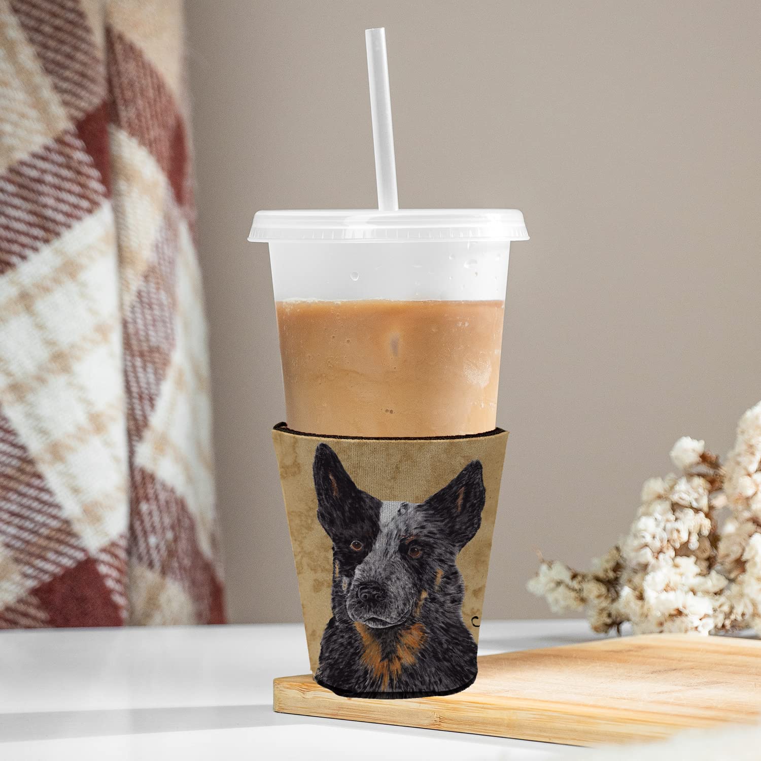 Australian Cattle Dog Red Solo Cup Beverage Insulator Hugger