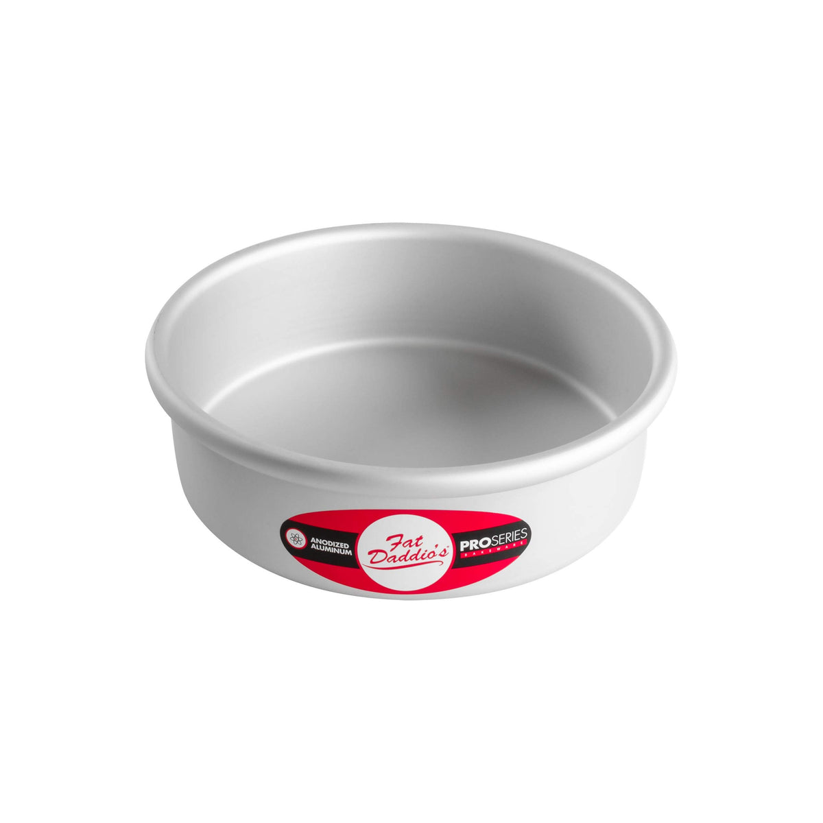Fat Daddio'S Anodized Aluminum 4-Tiered Even Round Cake Pan Set, 2 Inch Depth