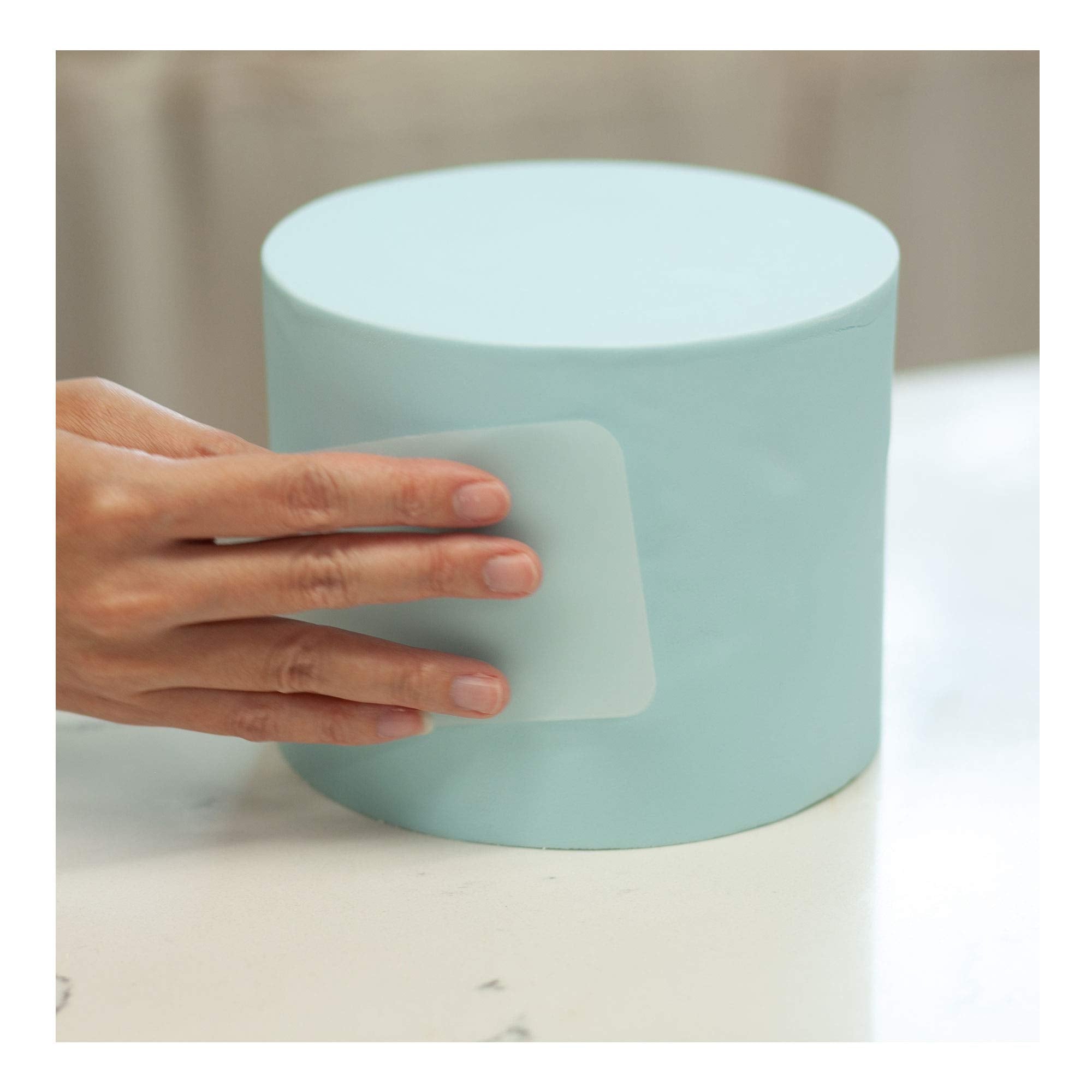 Lacupella Flexsi Cake Fondant Smoother Shaper - Set Of Four Pieces - Designer Essential Versatile Tool To Model, Shape, Smoothen