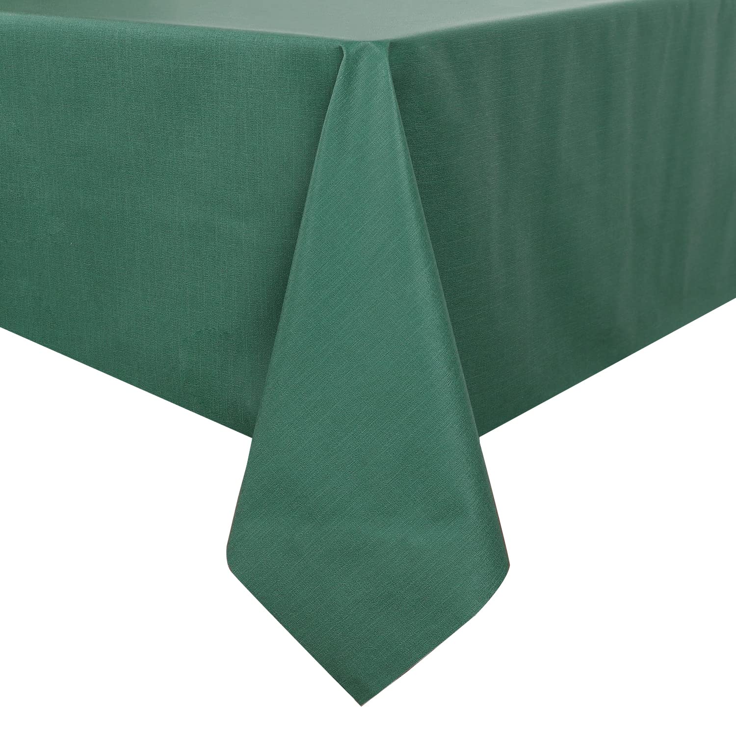 Romanstile Christmas 100% Waterproof Pvc Tablecloth, Square Oil Spill Proof Stain Resistant Vinyl Table Cloth, Wipe Clean Plasti