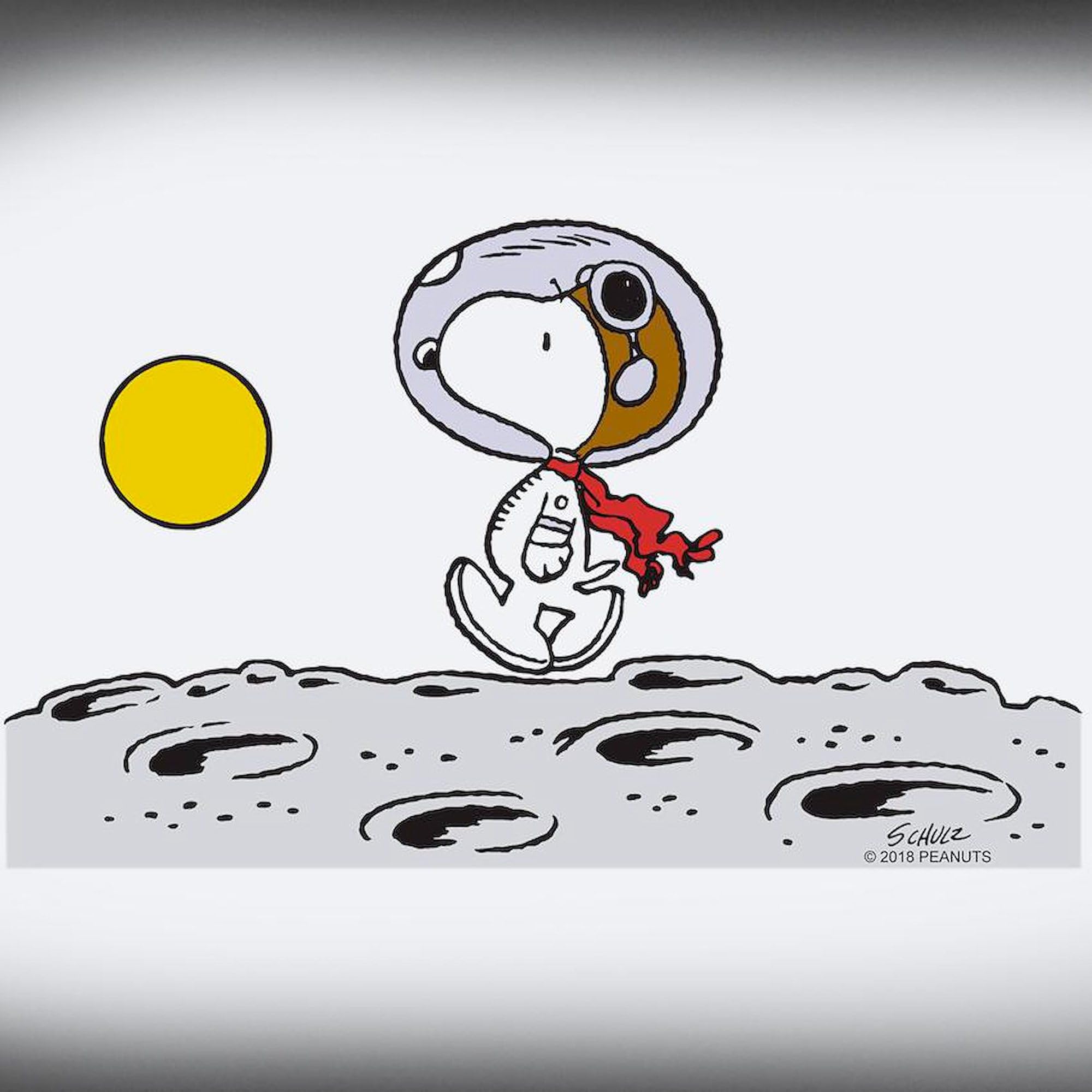 Cafepress Space Snoopy Ceramic Magic Mug Coffee, Tea Cup 11 Oz